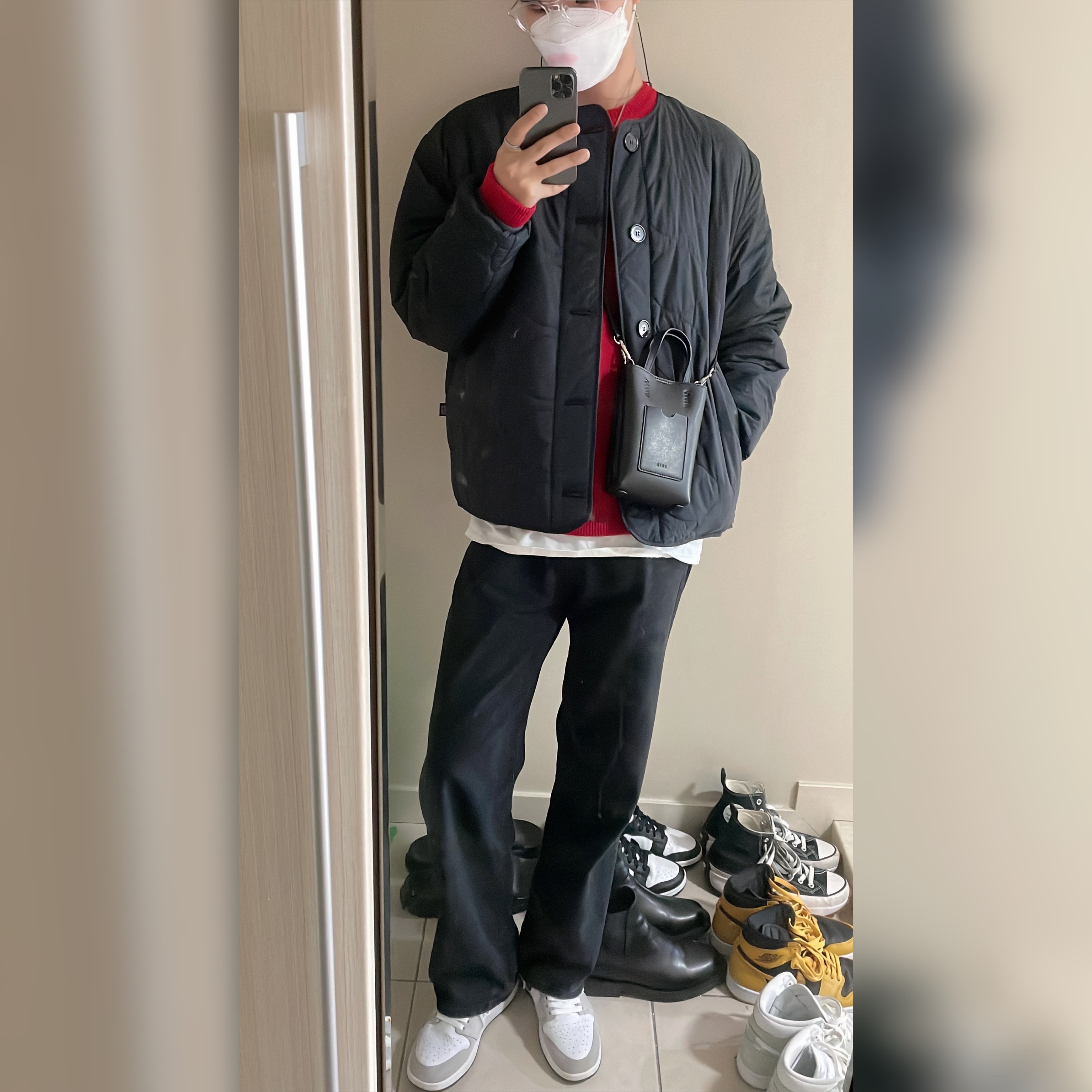(GS) Jordan 1 Retro High OG Light Smoke Grey 착용 스타일