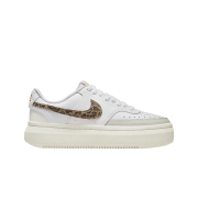 (W) Nike Court Vision Alta White Leopard