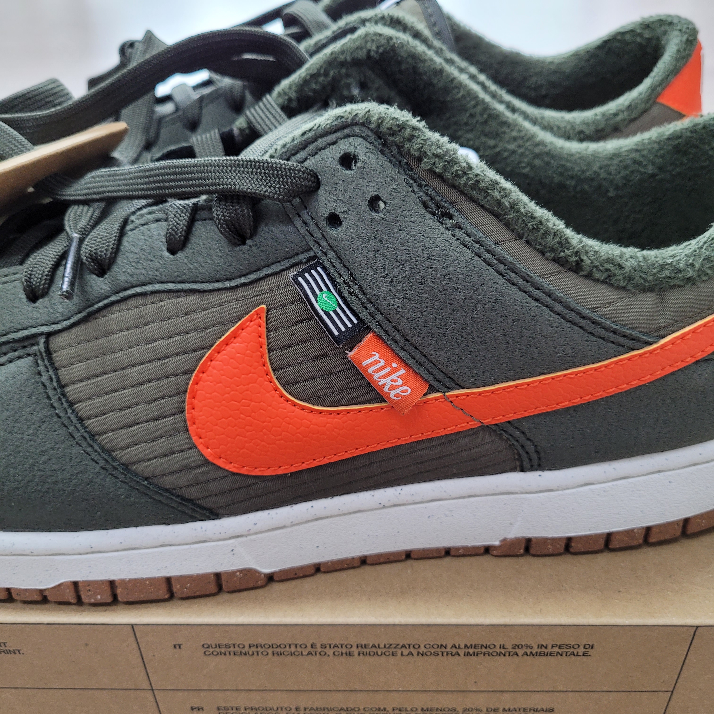 Nike Dunk Low Retro Next Nature Sequoia Olive 착용 스타일 - 3