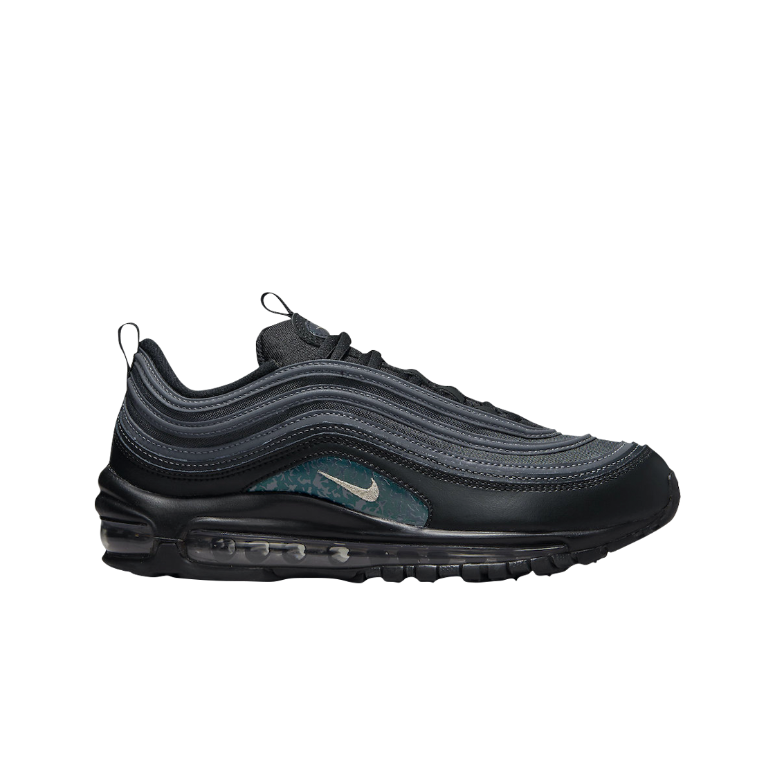 (W) 나이키 에어맥스 97 블랙 앤트러사이트((W) Nike Air Max 97 Black Anthracite)