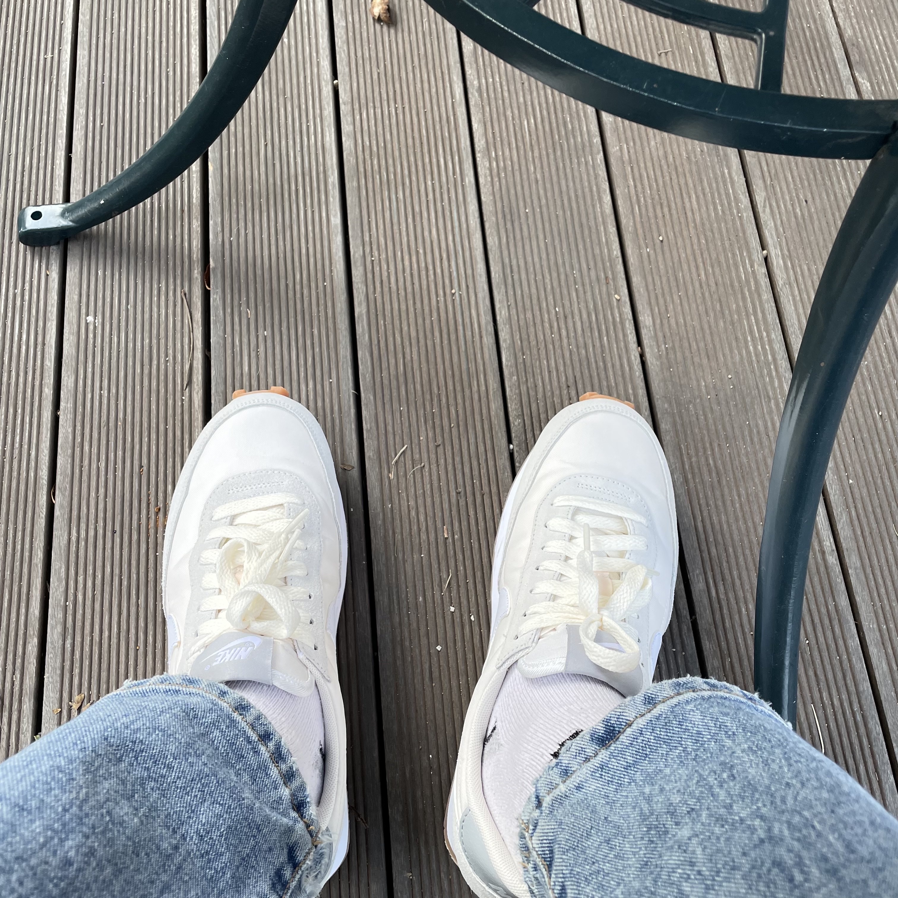 (W) Nike Daybreak Summit White 착용 스타일 - 2