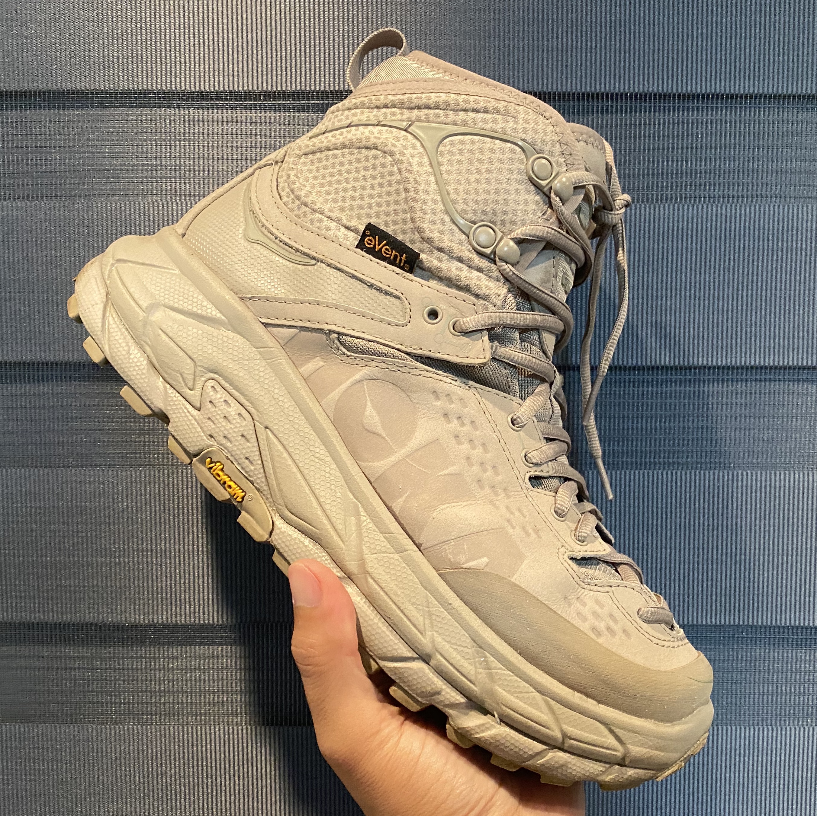 Hoka Tor Ultra Hi 2 Wp Simply Taupe 착용 스타일