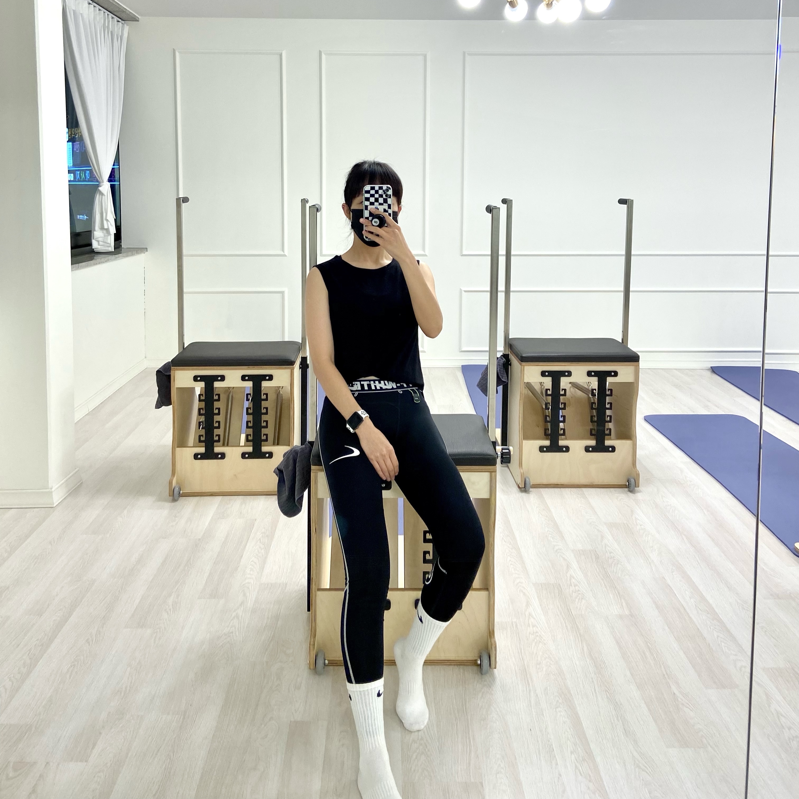 Nike x Off-White NRG RU Pro Tights Black 착용 스타일
