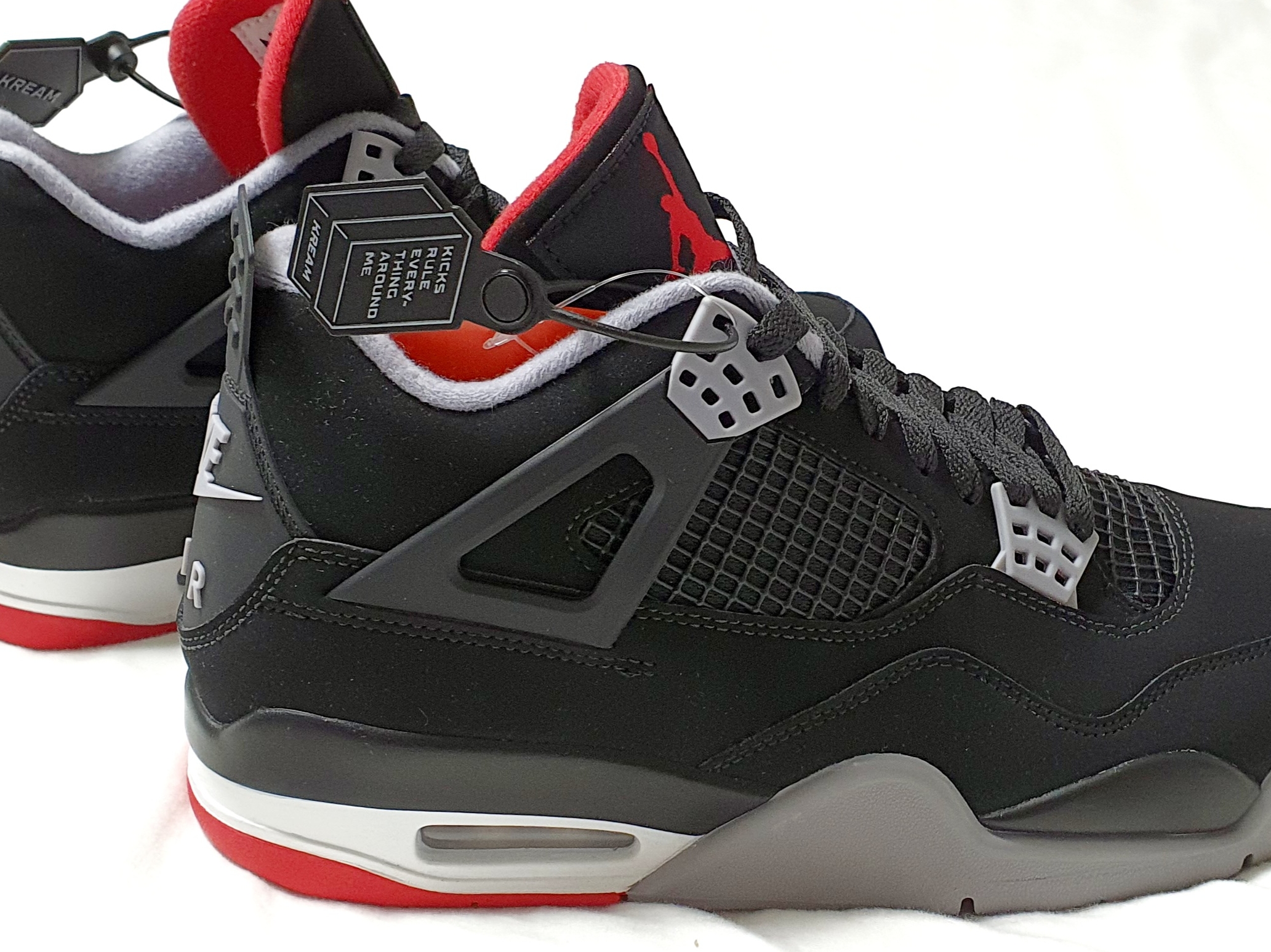 Jordan 4 Retro Bred 2019 착용 스타일 - 2
