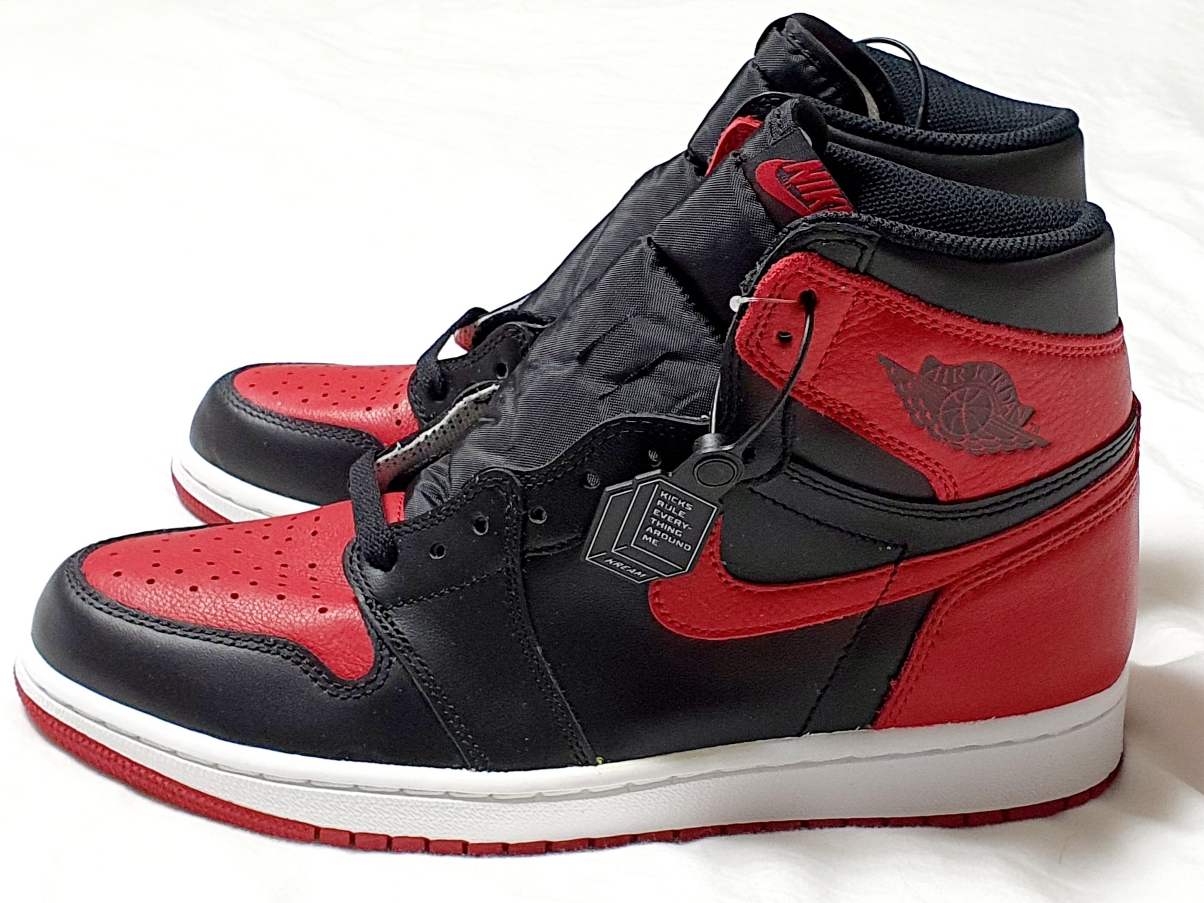 Jordan 1 Retro High OG Bred Banned 2016 착용 스타일 - 1