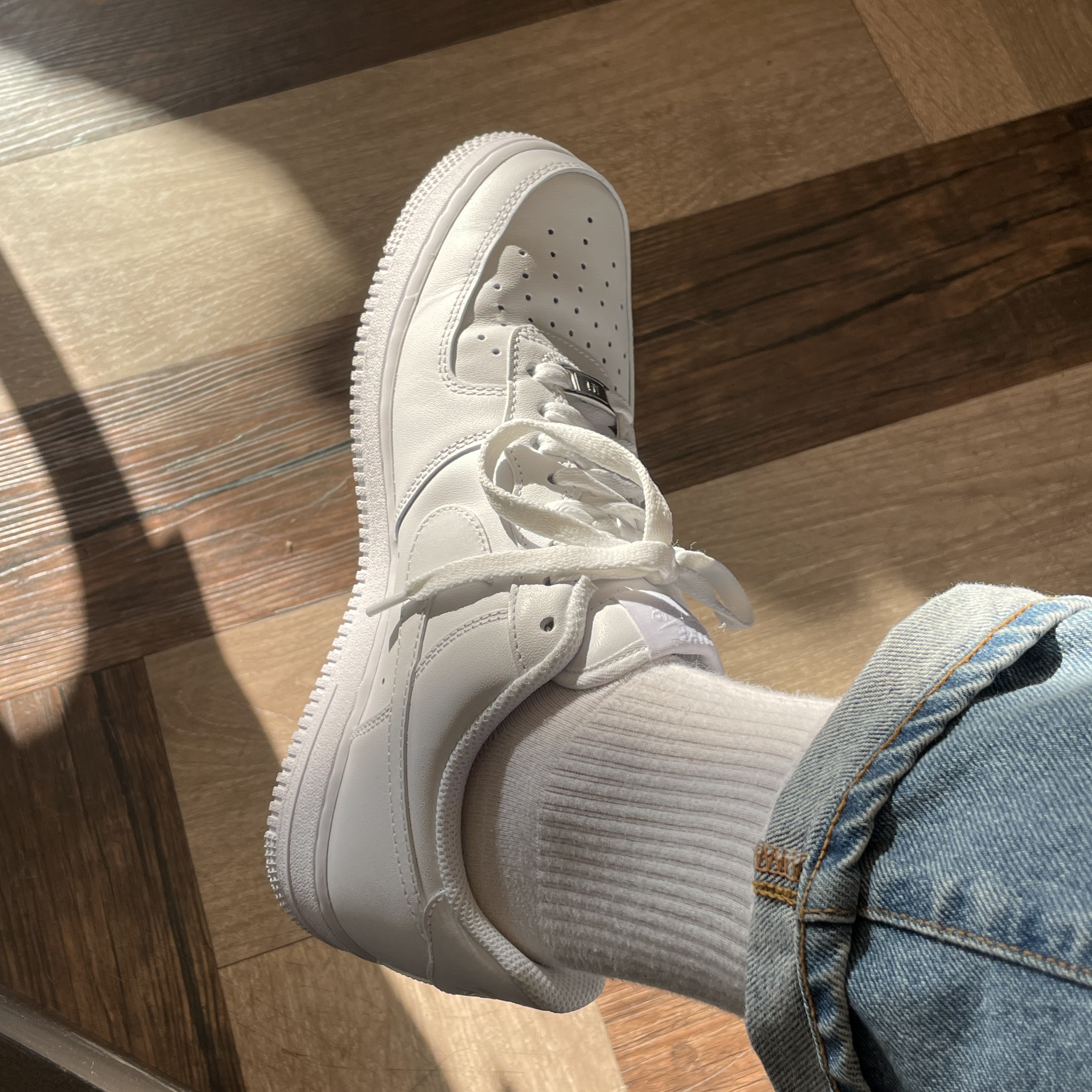Nike Air Force 1 '07 Low White 착용 스타일
