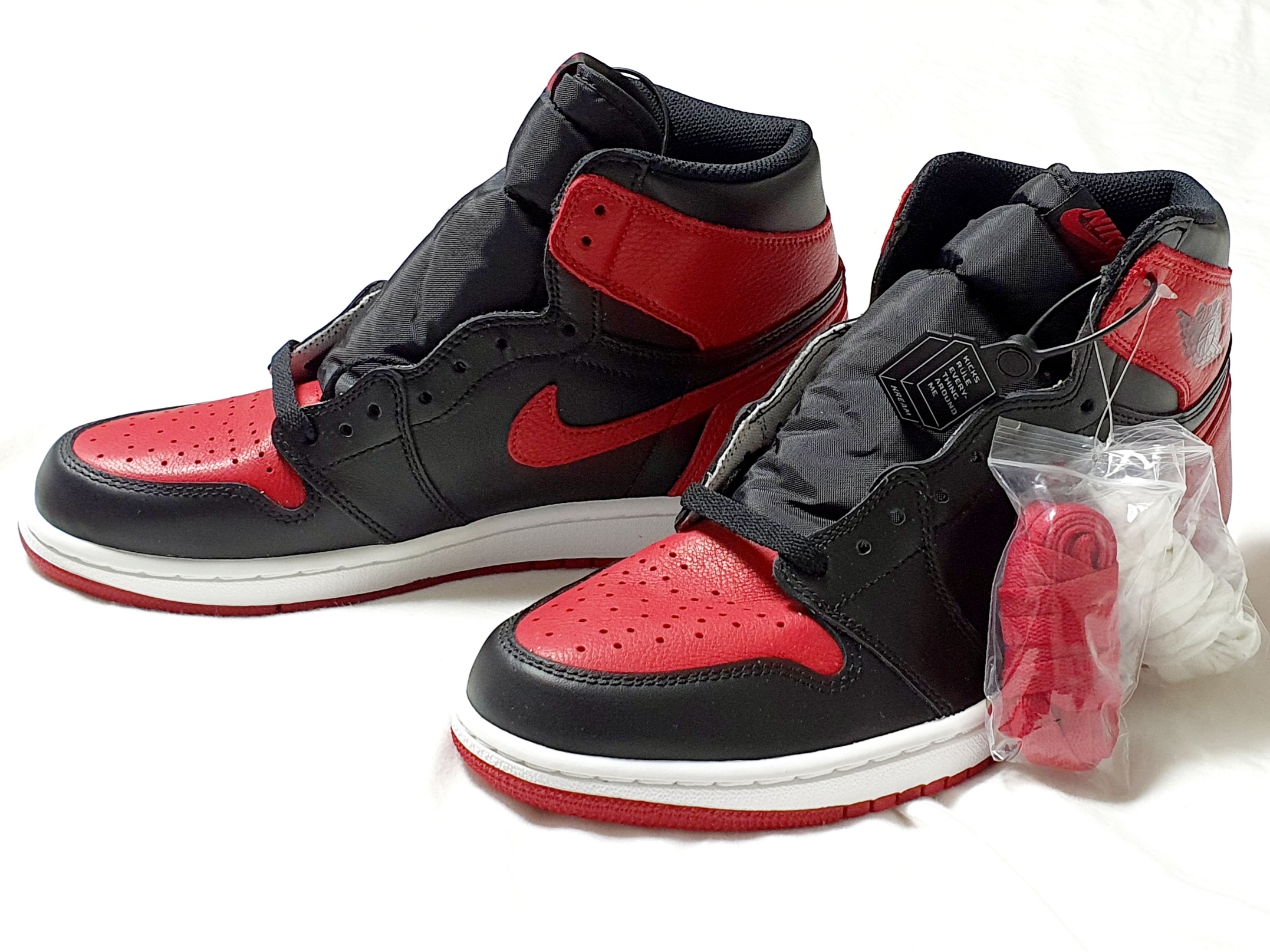 Jordan 1 Retro High OG Bred Banned 2016 착용 스타일 - 2