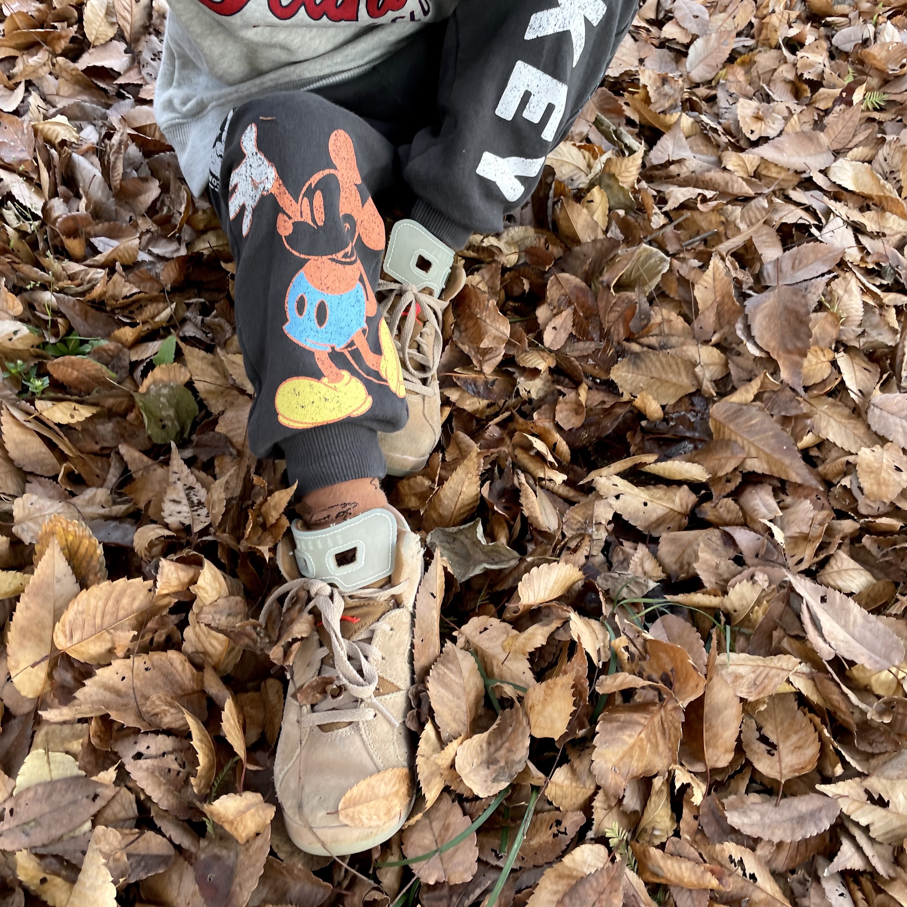 (PS) Jordan 6 x Travis Scott Retro SP British Khaki 착용 스타일 - 1