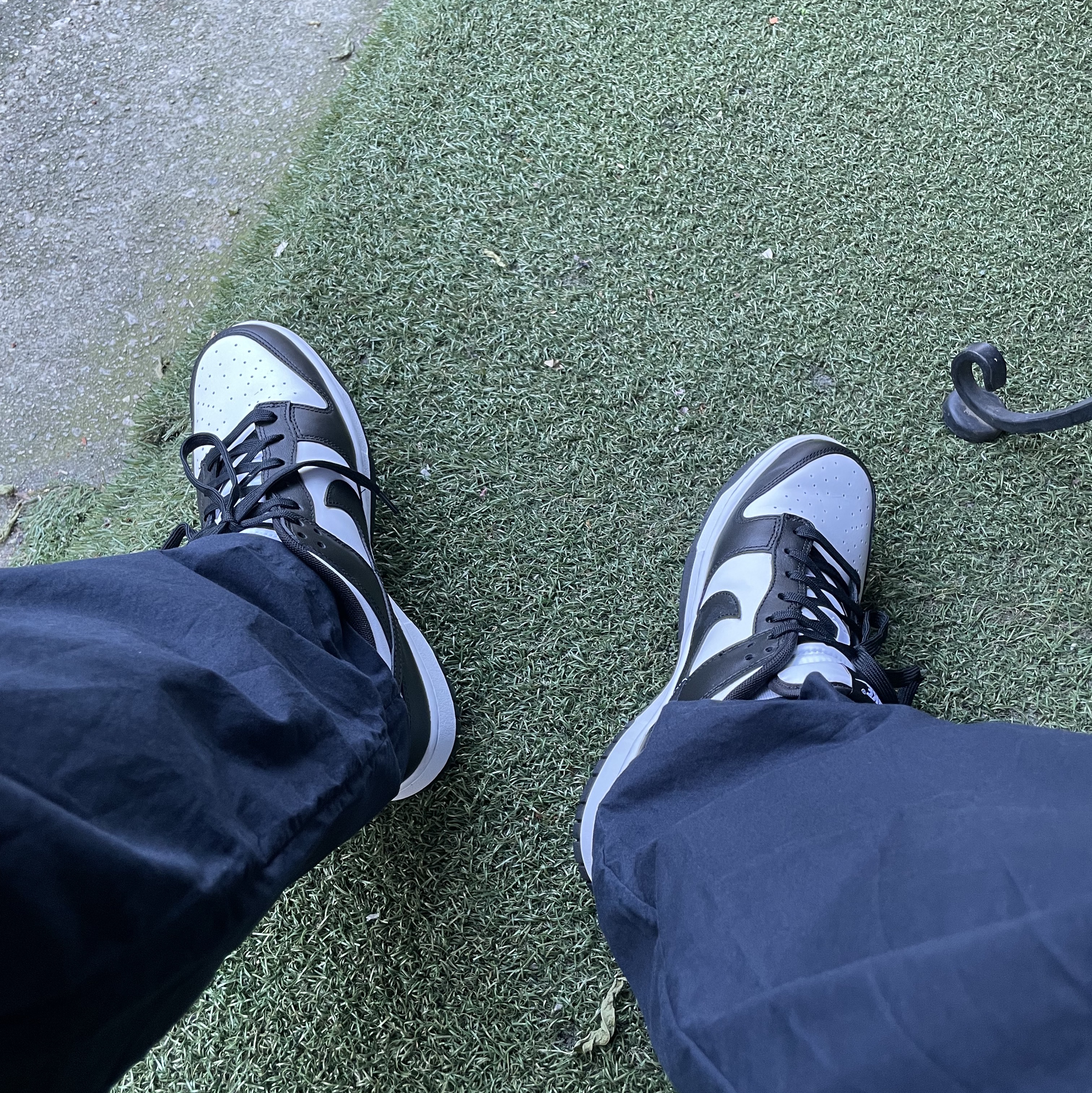 Nike Dunk Low Retro Black 착용 스타일