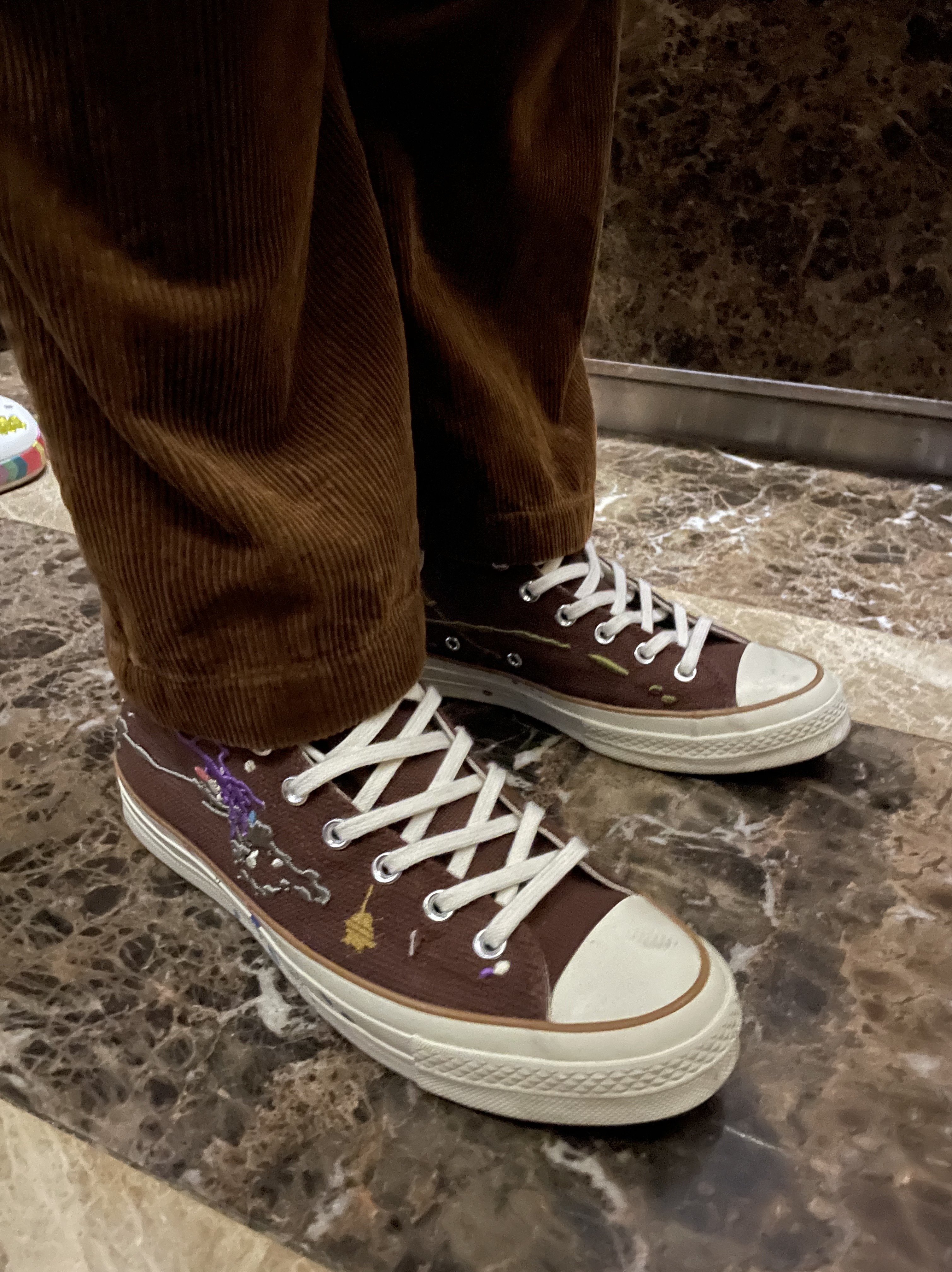 Converse x Bandulu Chuck 70 High Cappuccino 착용 스타일 - 2