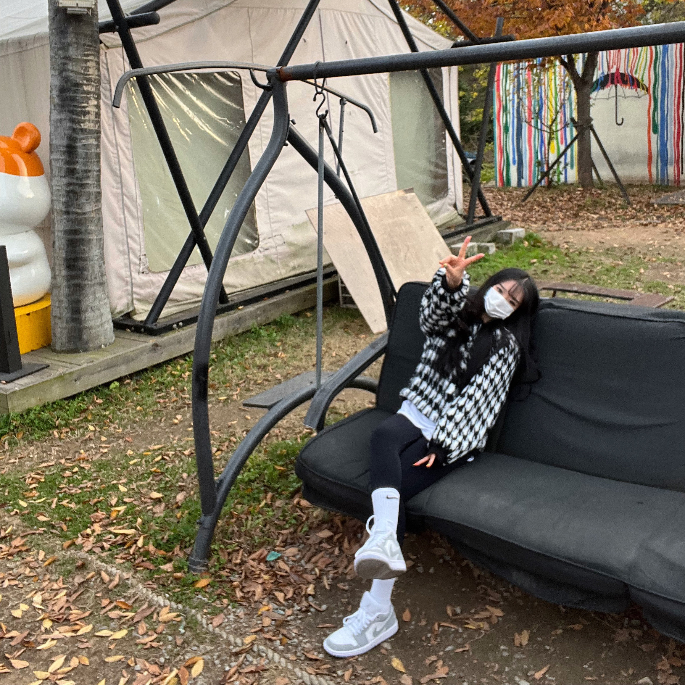 (W) Jordan 1 Low White Wolf Grey 착용 스타일