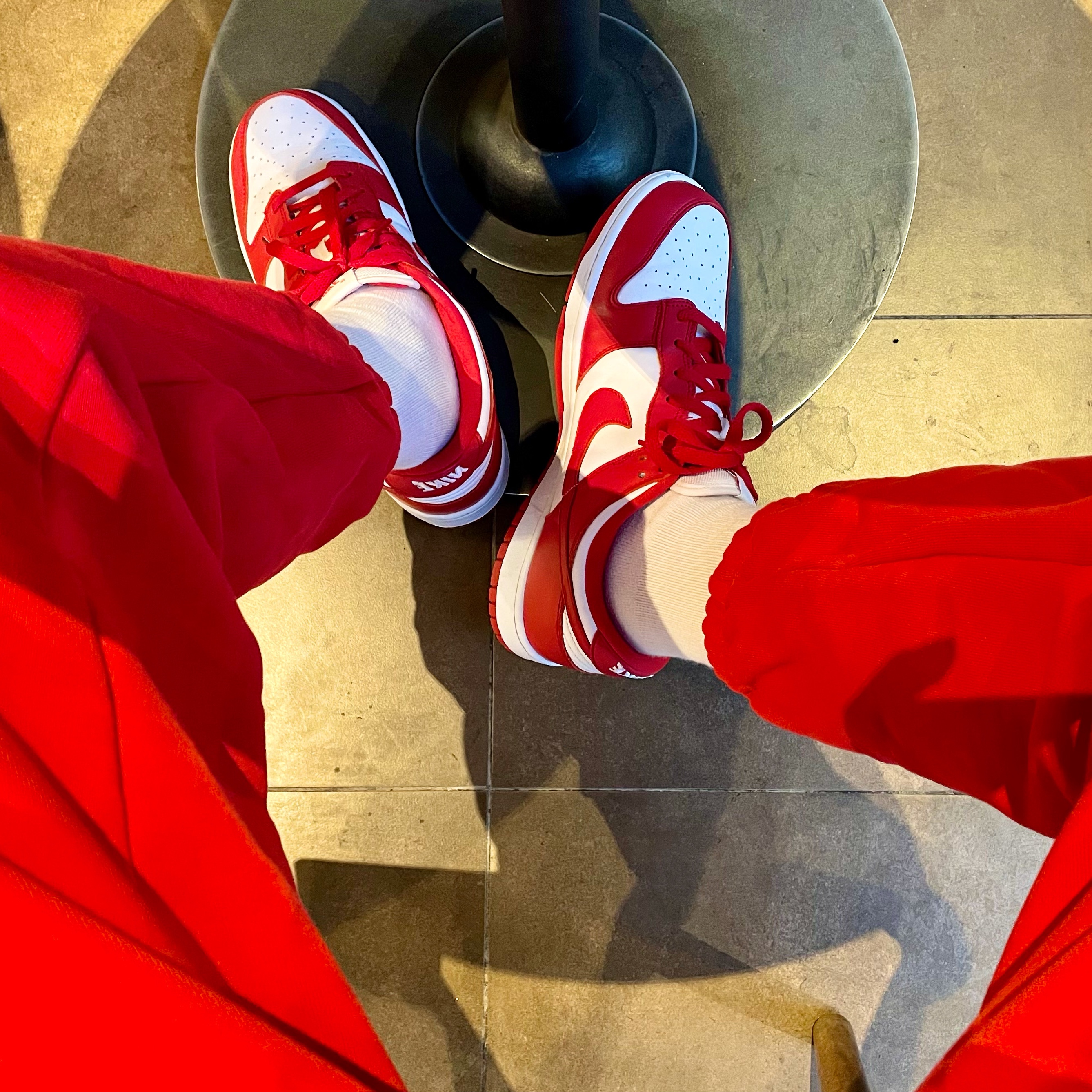 Nike Dunk Low SP University Red 2020 착용 스타일