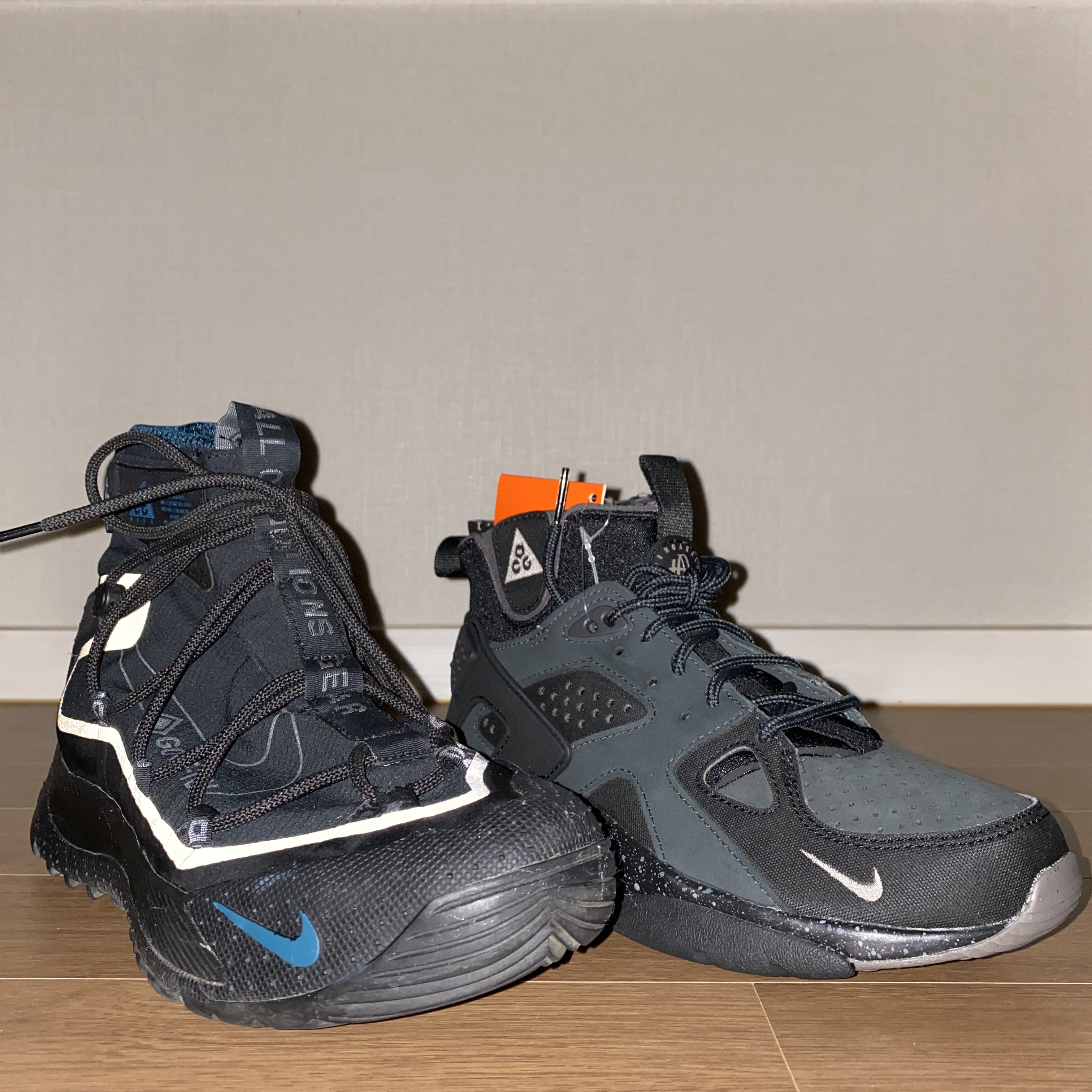 Nike ACG Air Mowabb Olive Grey 착용 스타일