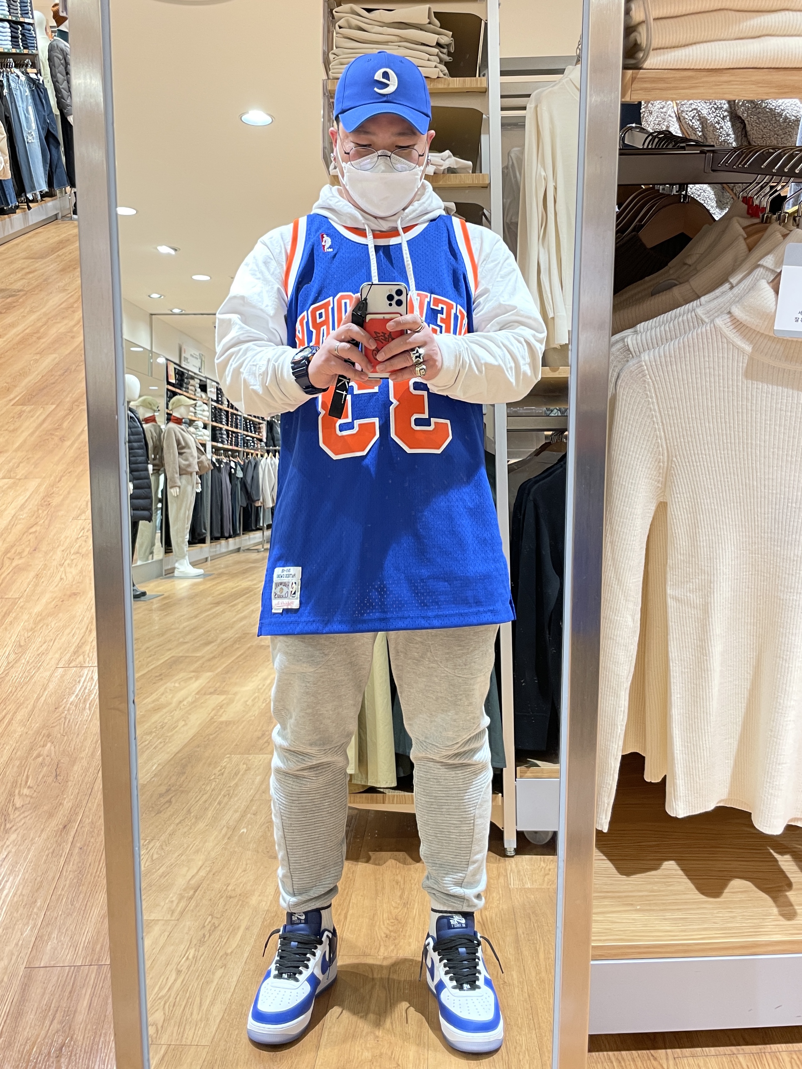 Nike Air Force 1 '07 Low White 착용 스타일