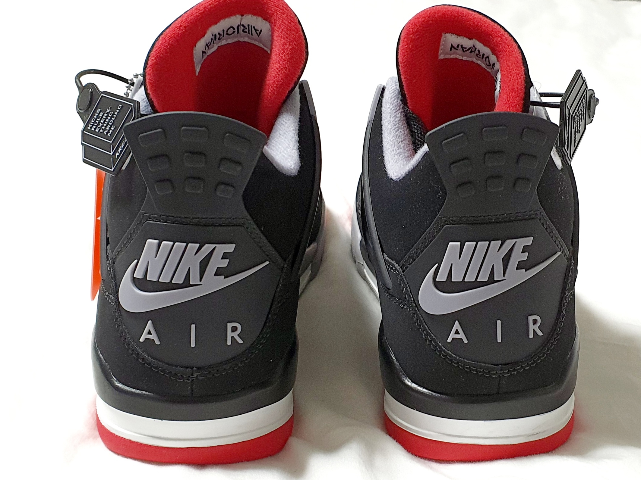 Jordan 4 Retro Bred 2019 착용 스타일 - 3