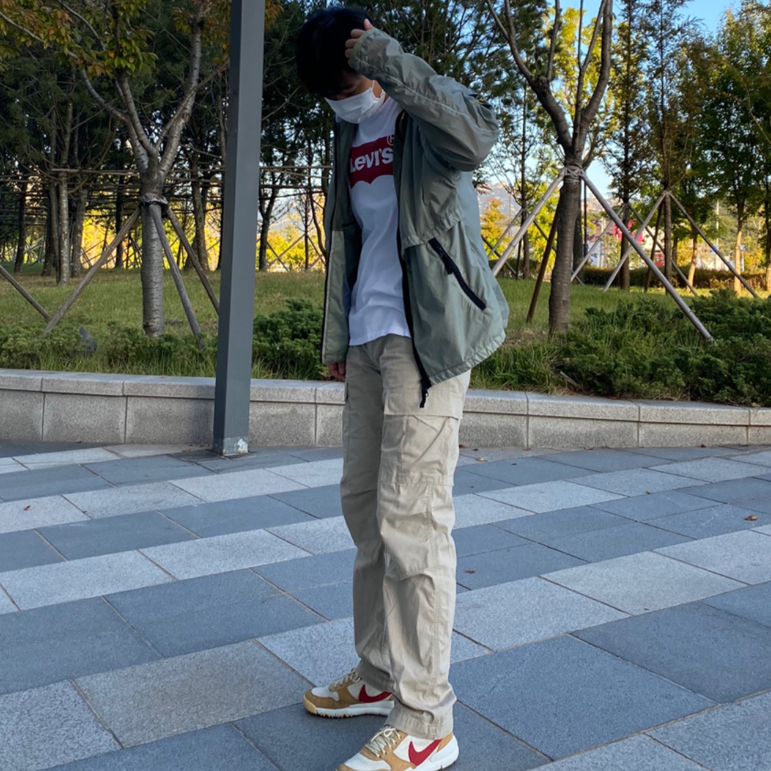 Nike x Tom Sachs Mars Yard Shoe 2.0 Space Camp 착용 스타일