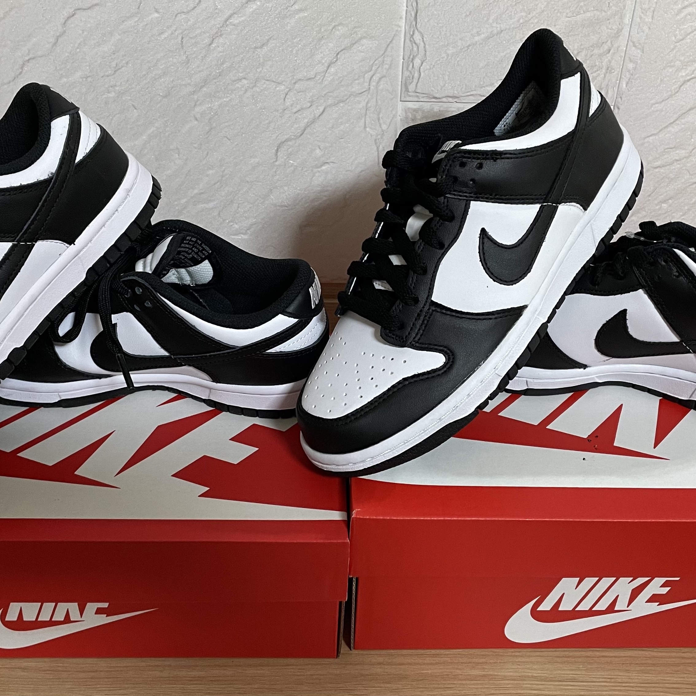 (W) Nike Dunk Low Black, (GS) Nike Dunk Low Black 착용 스타일