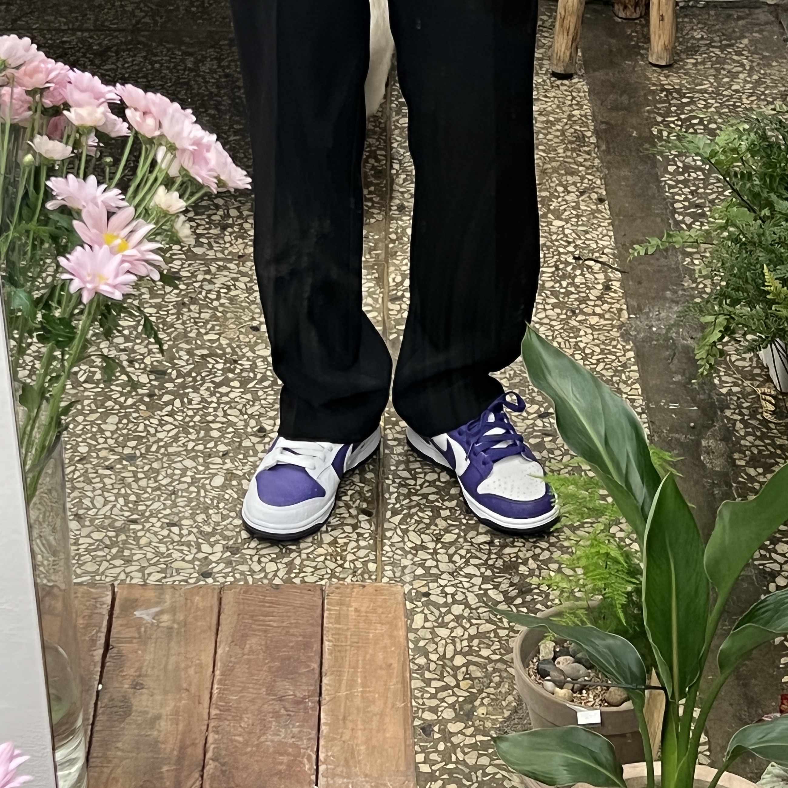 (W) Nike Dunk Low SE Flip 착용 스타일 - 2