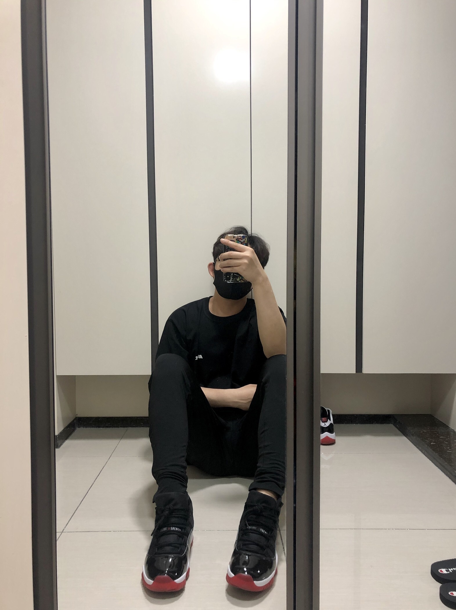 Jordan 11 Retro Bred 2019 착용 스타일