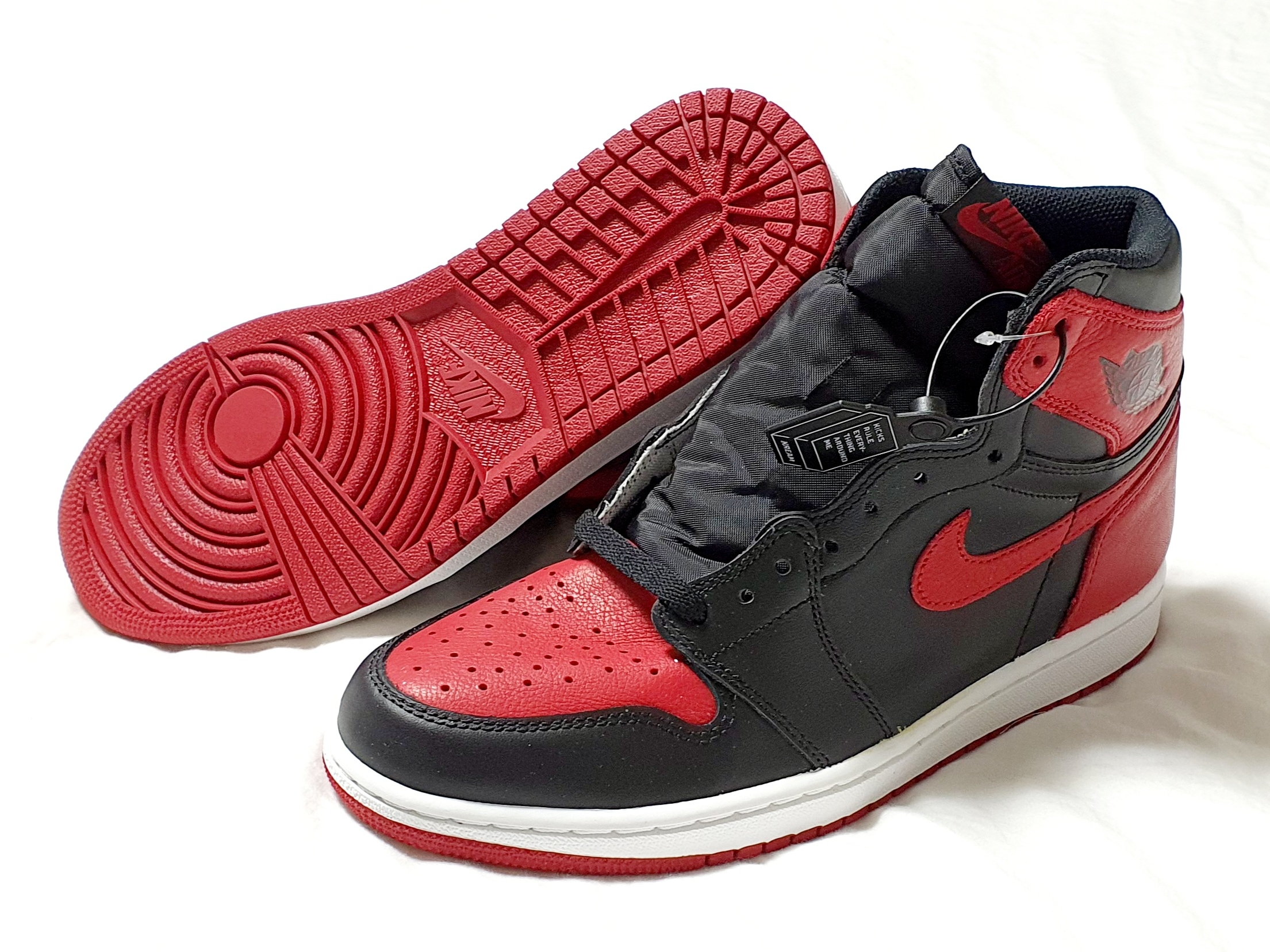 Jordan 1 Retro High OG Bred Banned 2016 착용 스타일 - 3
