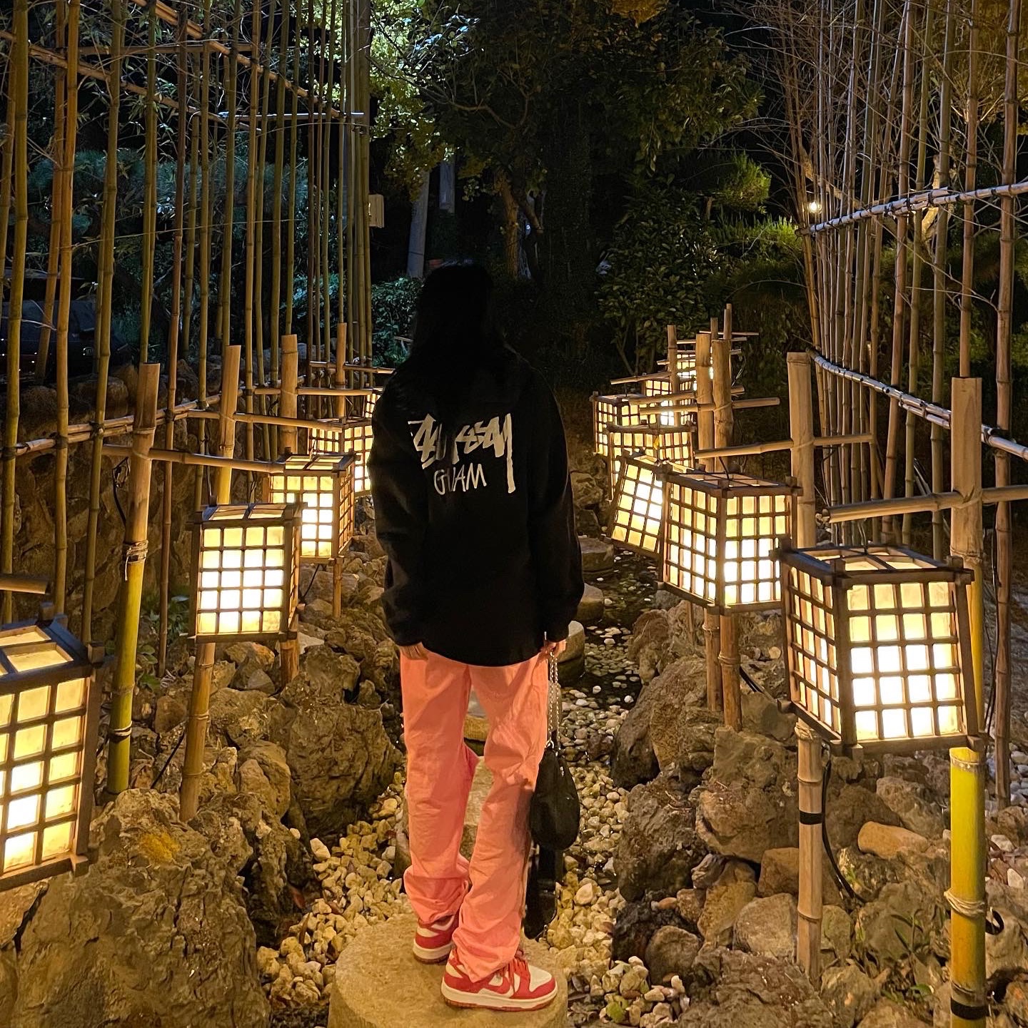 (W) Nike Dunk Low Archeo Pink 착용 스타일 - 3