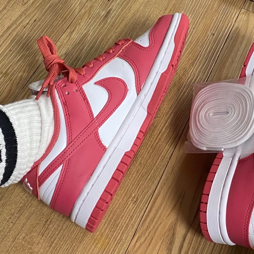 (W) Nike Dunk Low Archeo Pink 착용 스타일 - 2