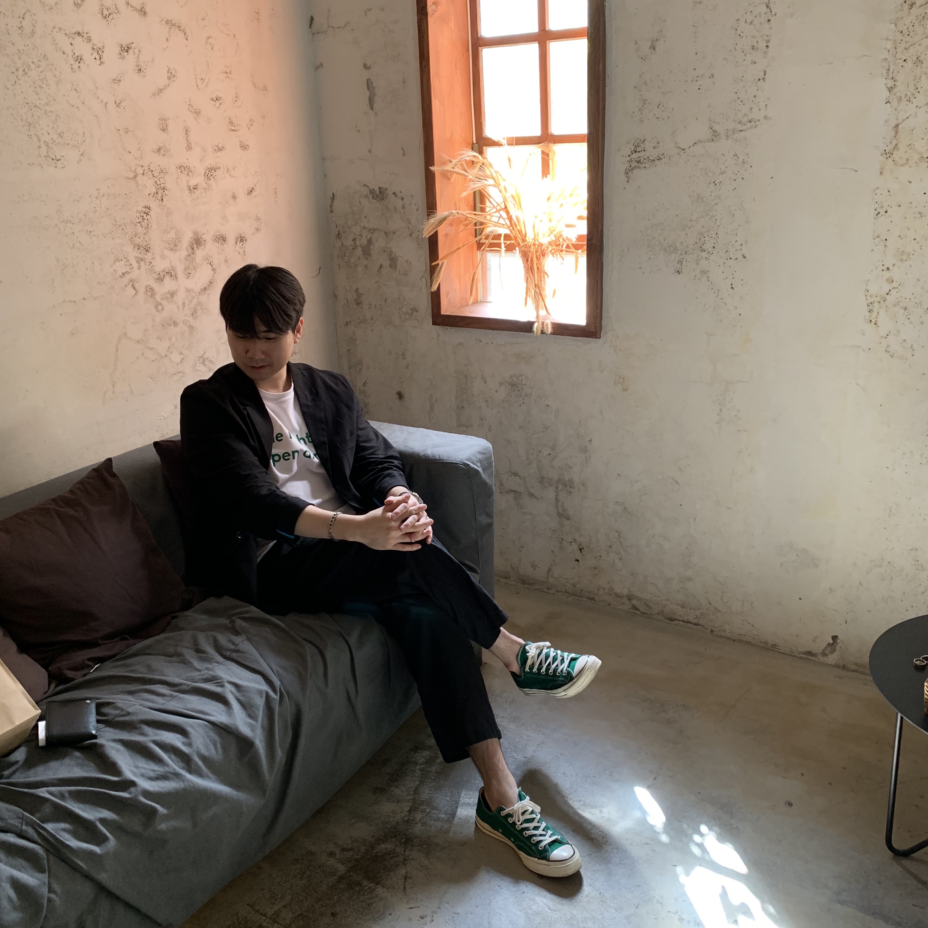 Converse Chuck 70 Ox Midnight Clover 착용 스타일