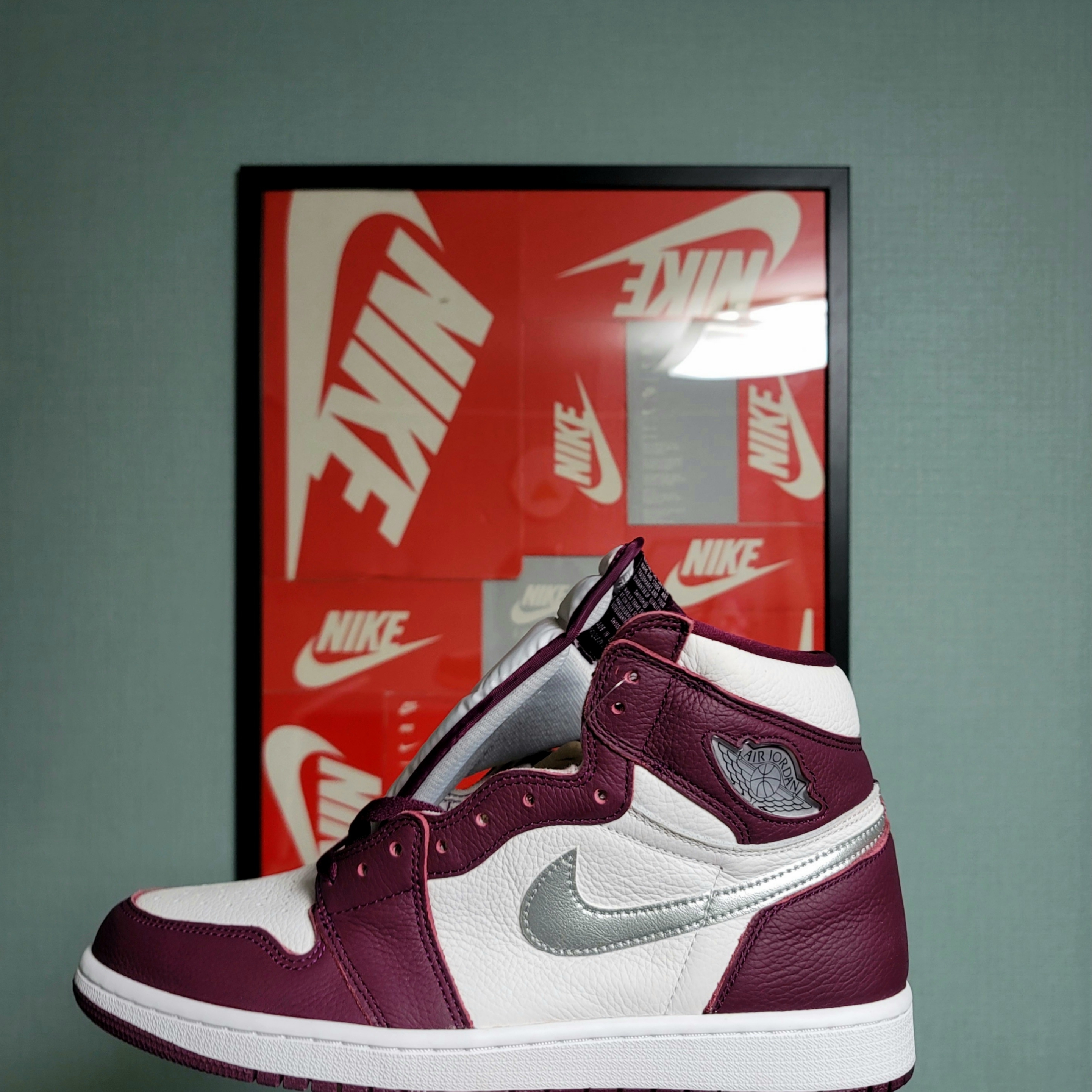 Jordan 1 Retro High OG Bordeaux 착용 스타일