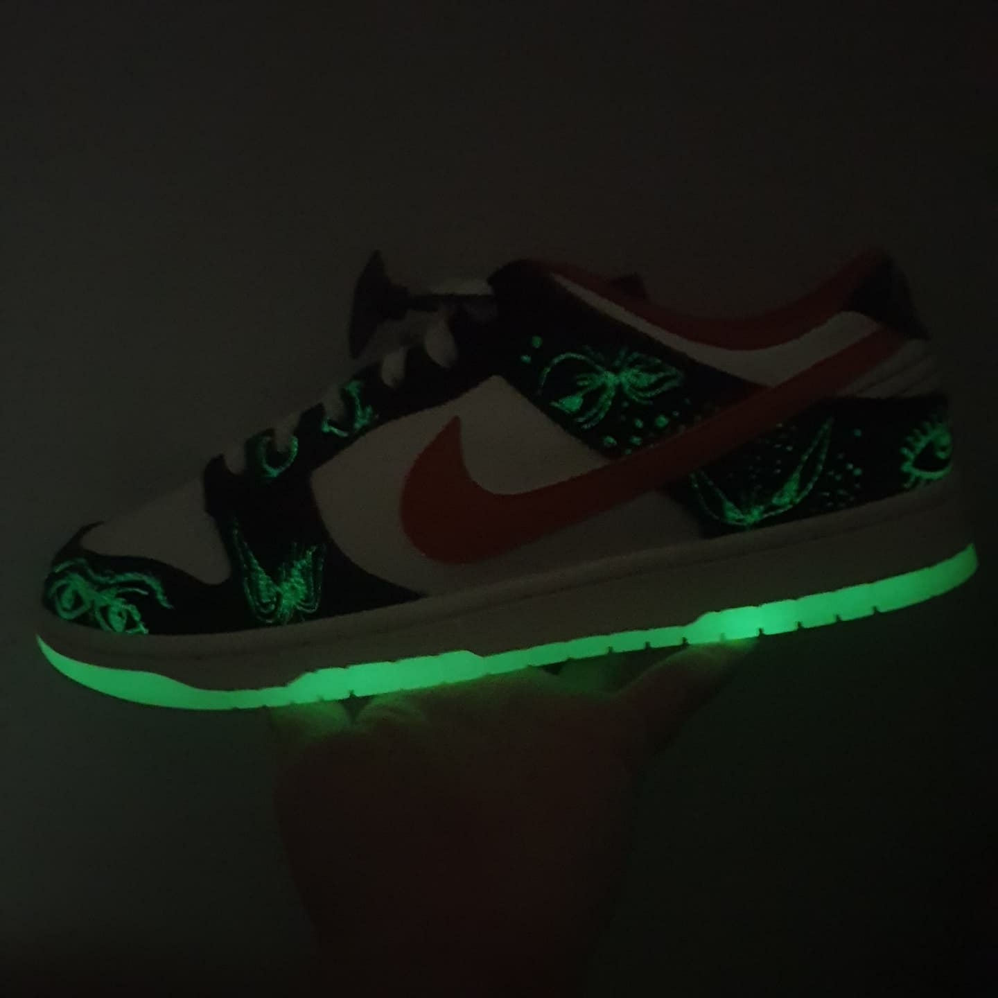 Nike Dunk Low Retro PRM Halloween 착용 스타일 - 2
