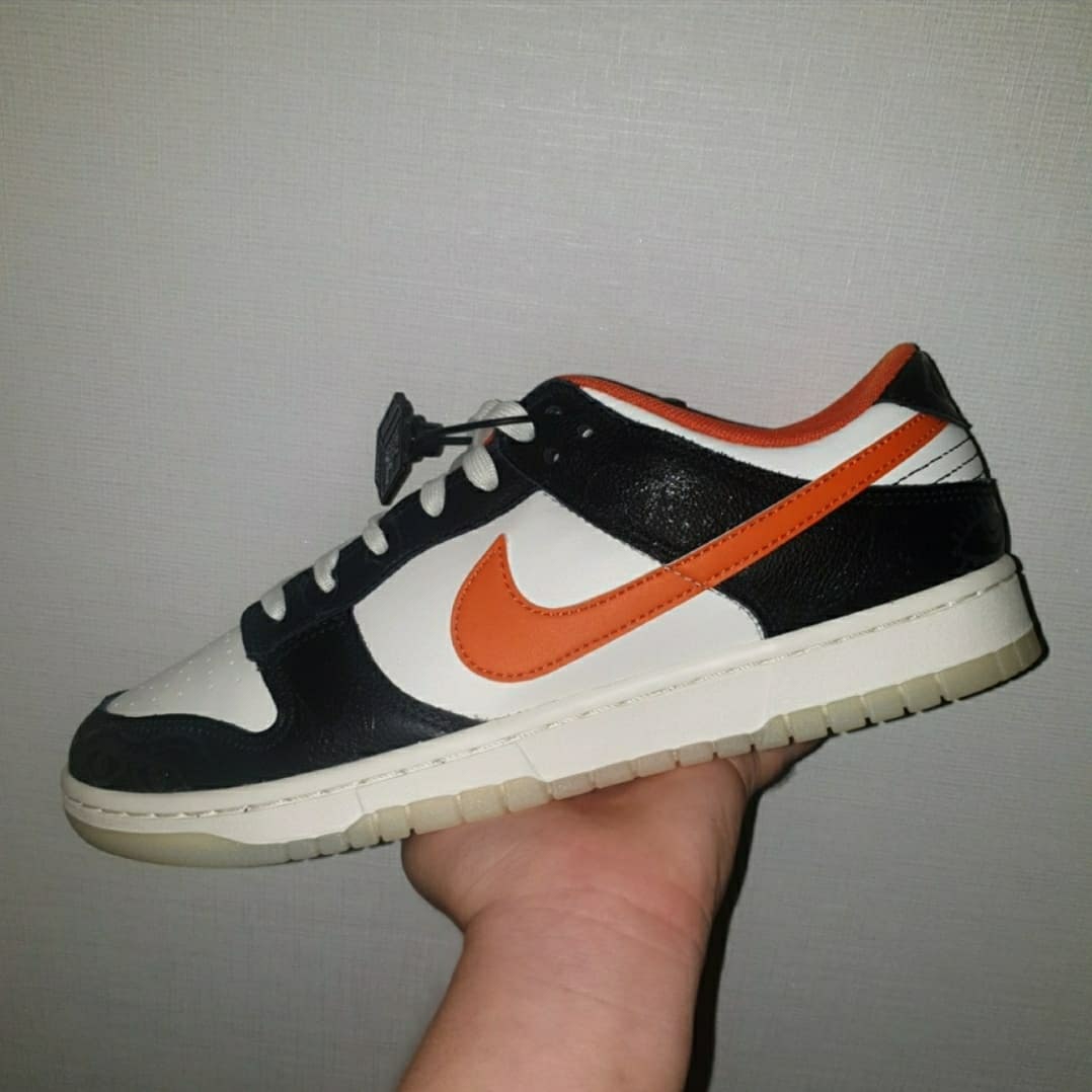 Nike Dunk Low Retro PRM Halloween 착용 스타일 - 1