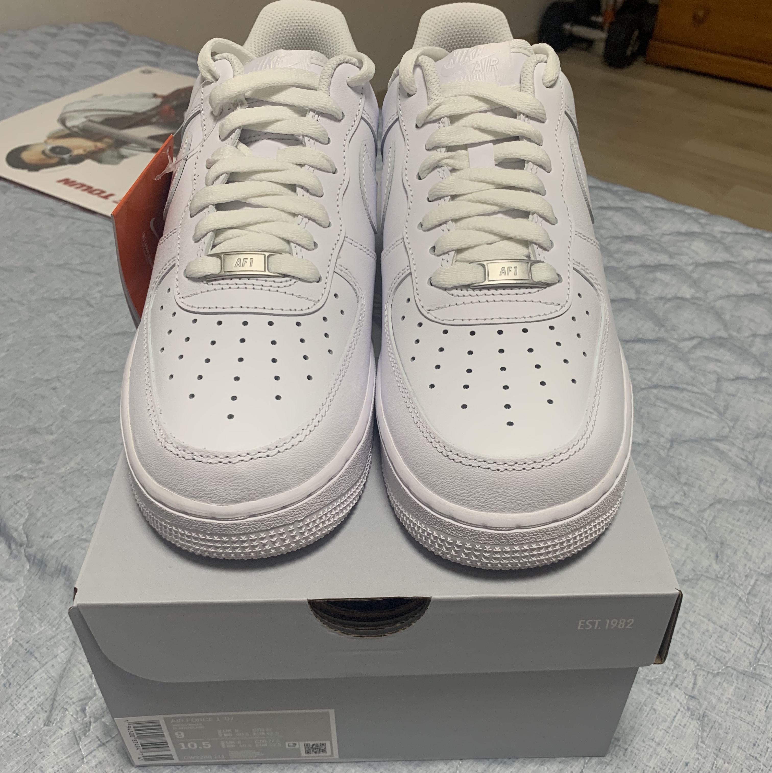 Nike Air Force 1 '07 Low White 착용 스타일 - 3