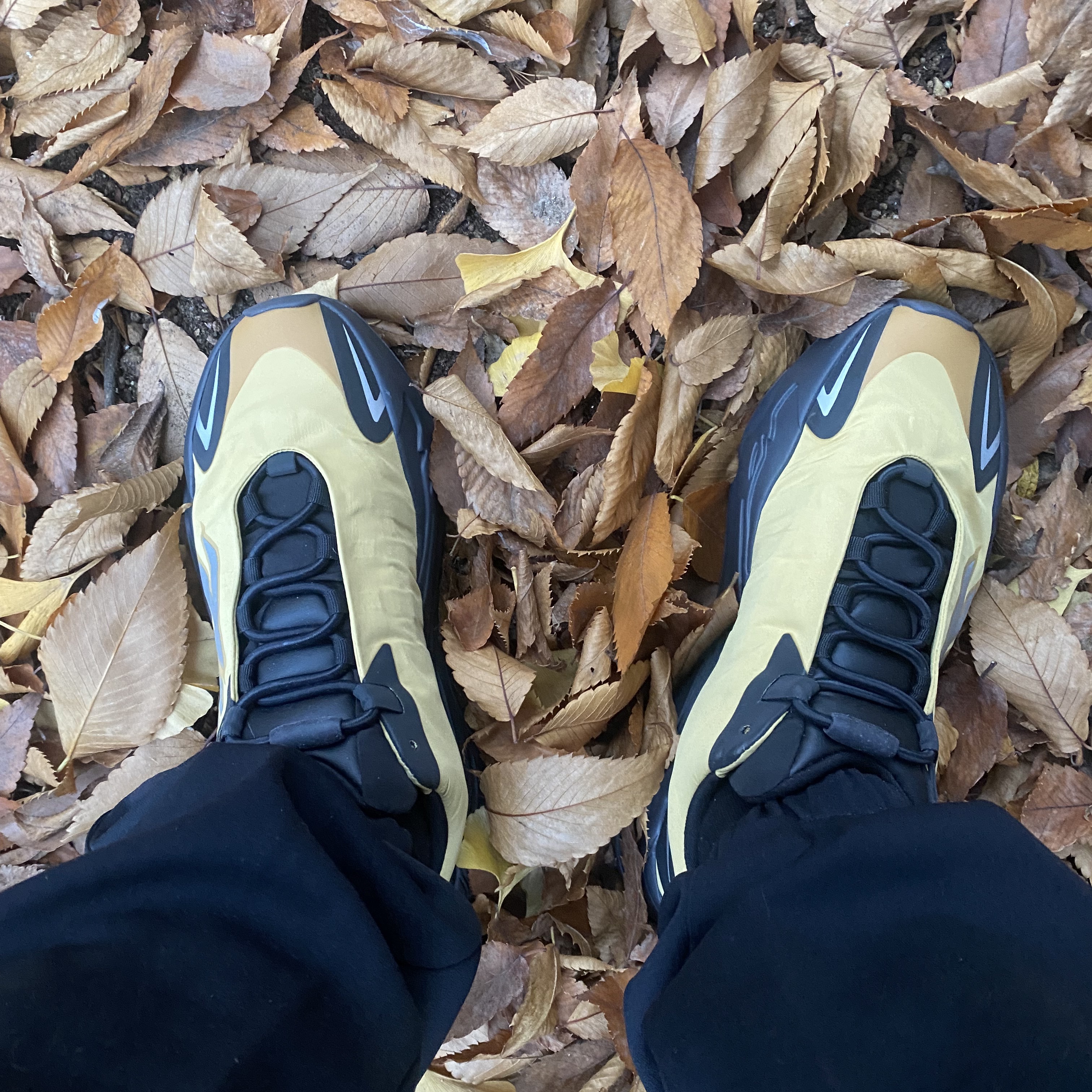 Adidas Yeezy Boost 700 MNVN Honey Flux 착용 스타일