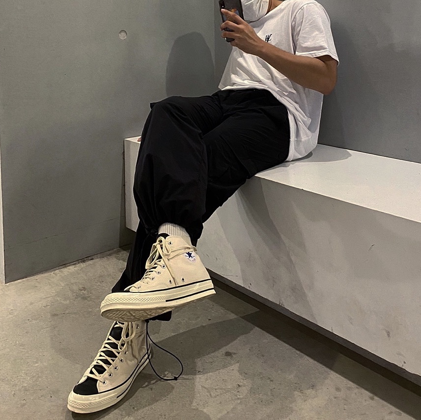 Converse x Fear of God Essentials Chuck 70 Hi Natural 2020 착용 스타일