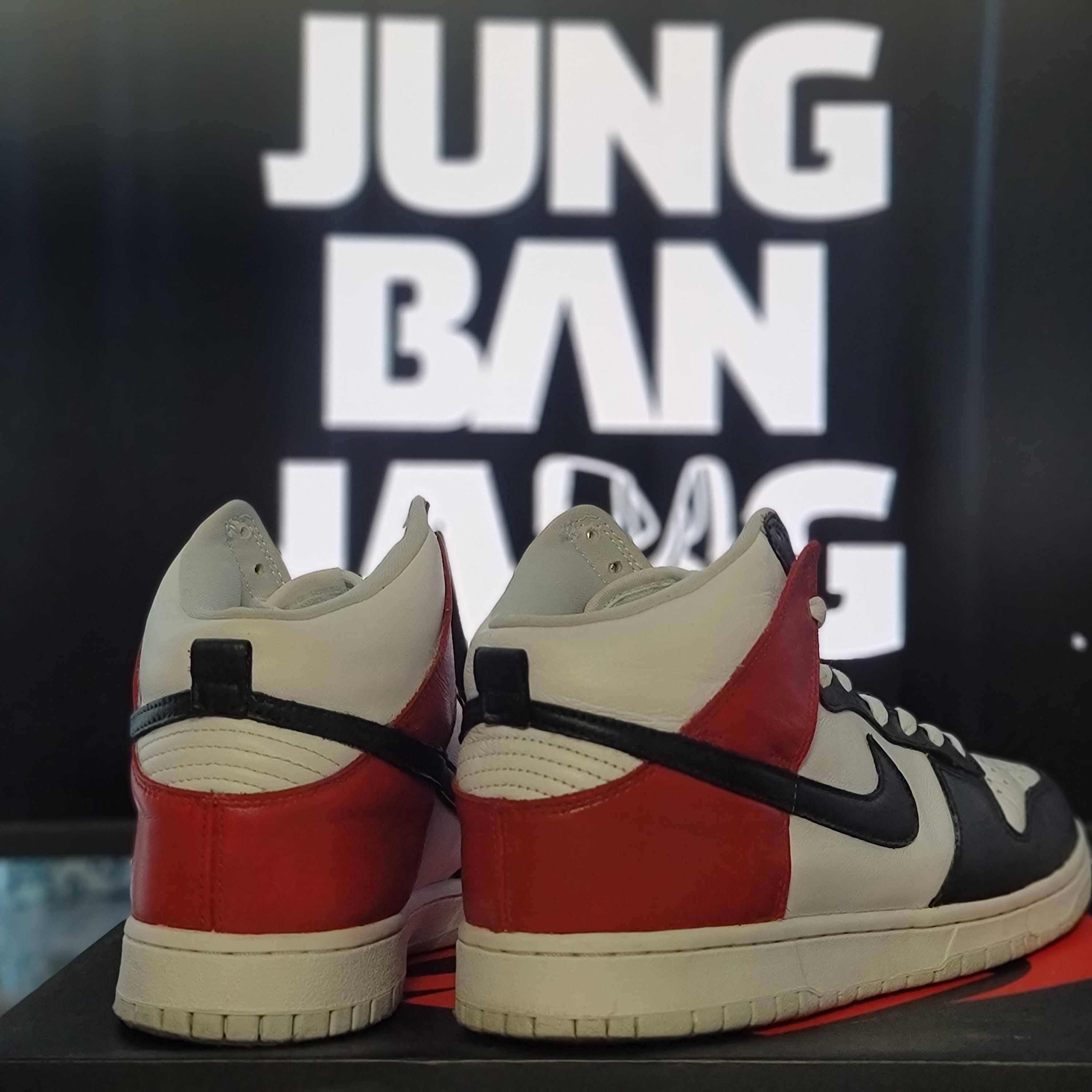 Nike Dunk High SP Pure Platinum 착용 스타일 - 4