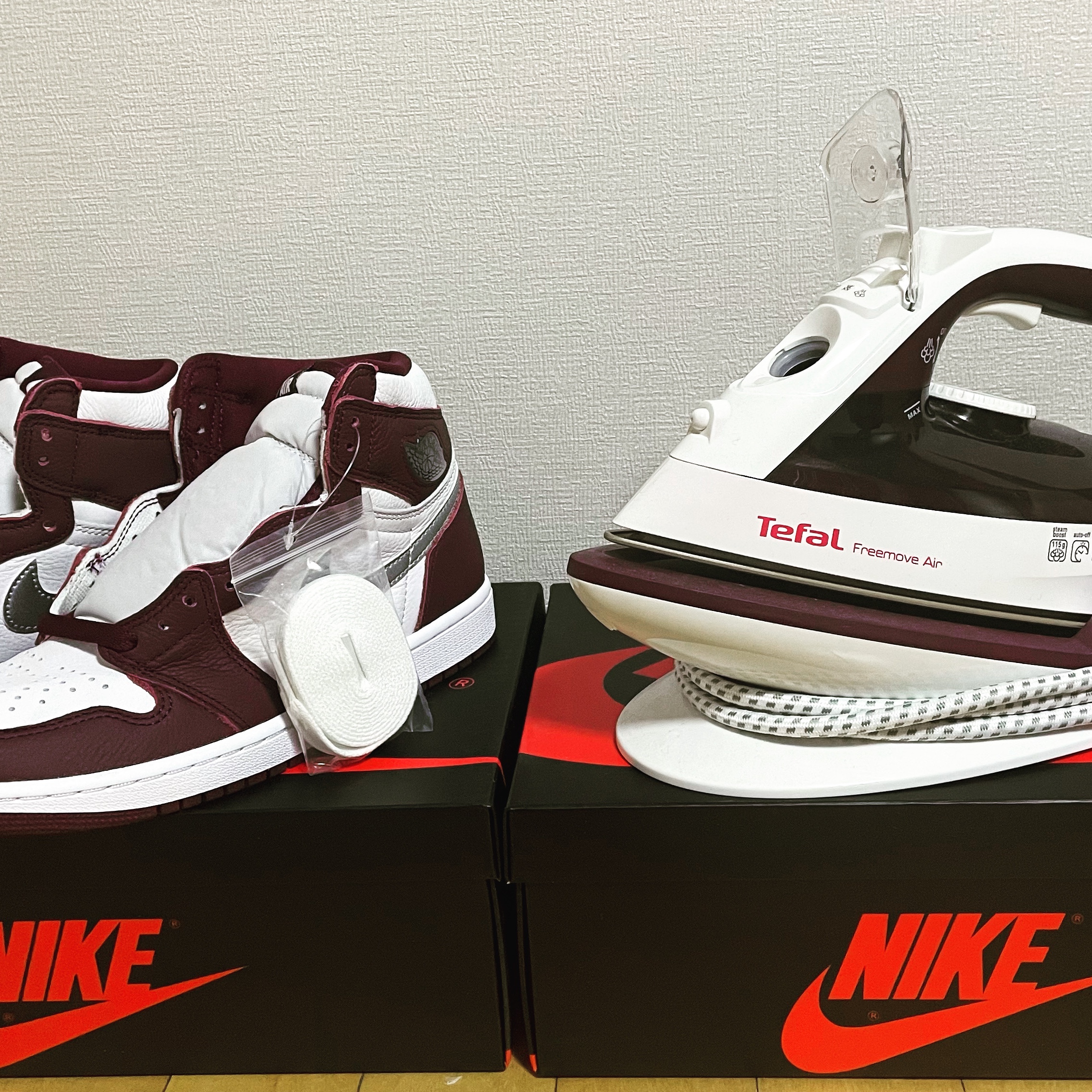 Jordan 1 Retro High OG Bordeaux 착용 스타일