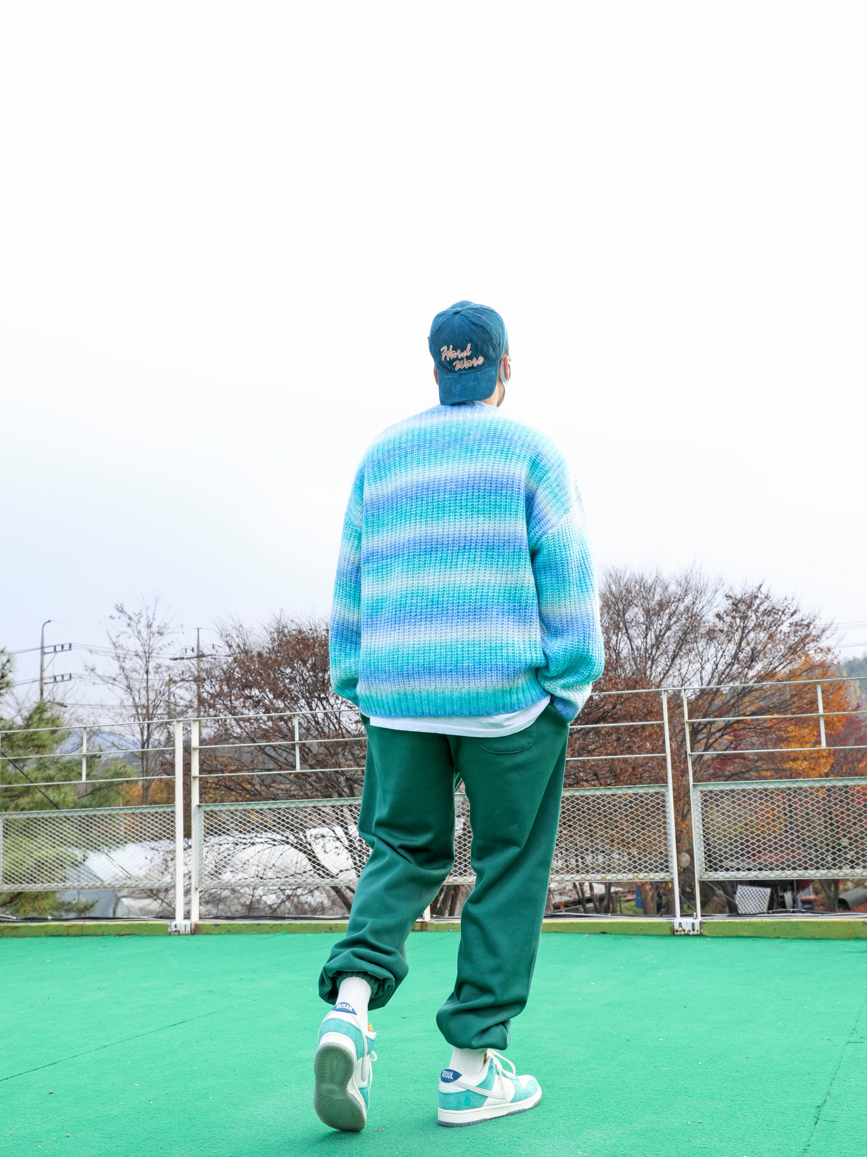 Nike x Kasina Dunk Low Road Sign - Kasina Exclusive 착용 스타일 - 4