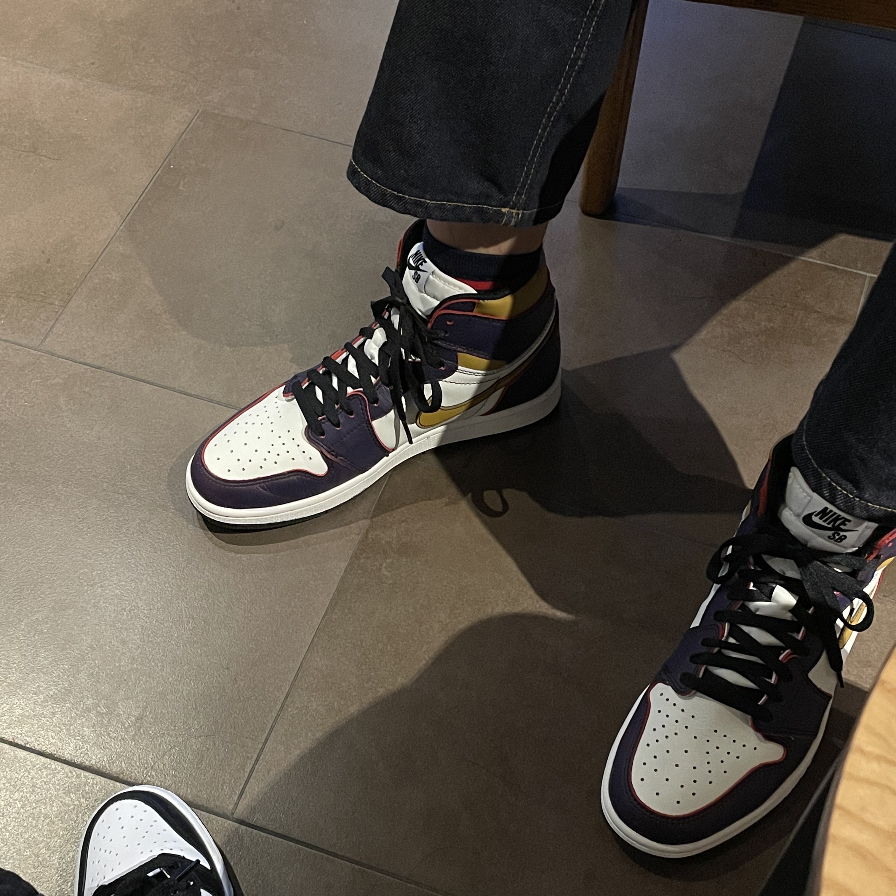Jordan 1 Retro High OG Defiant SB LA to Chicago 착용 스타일