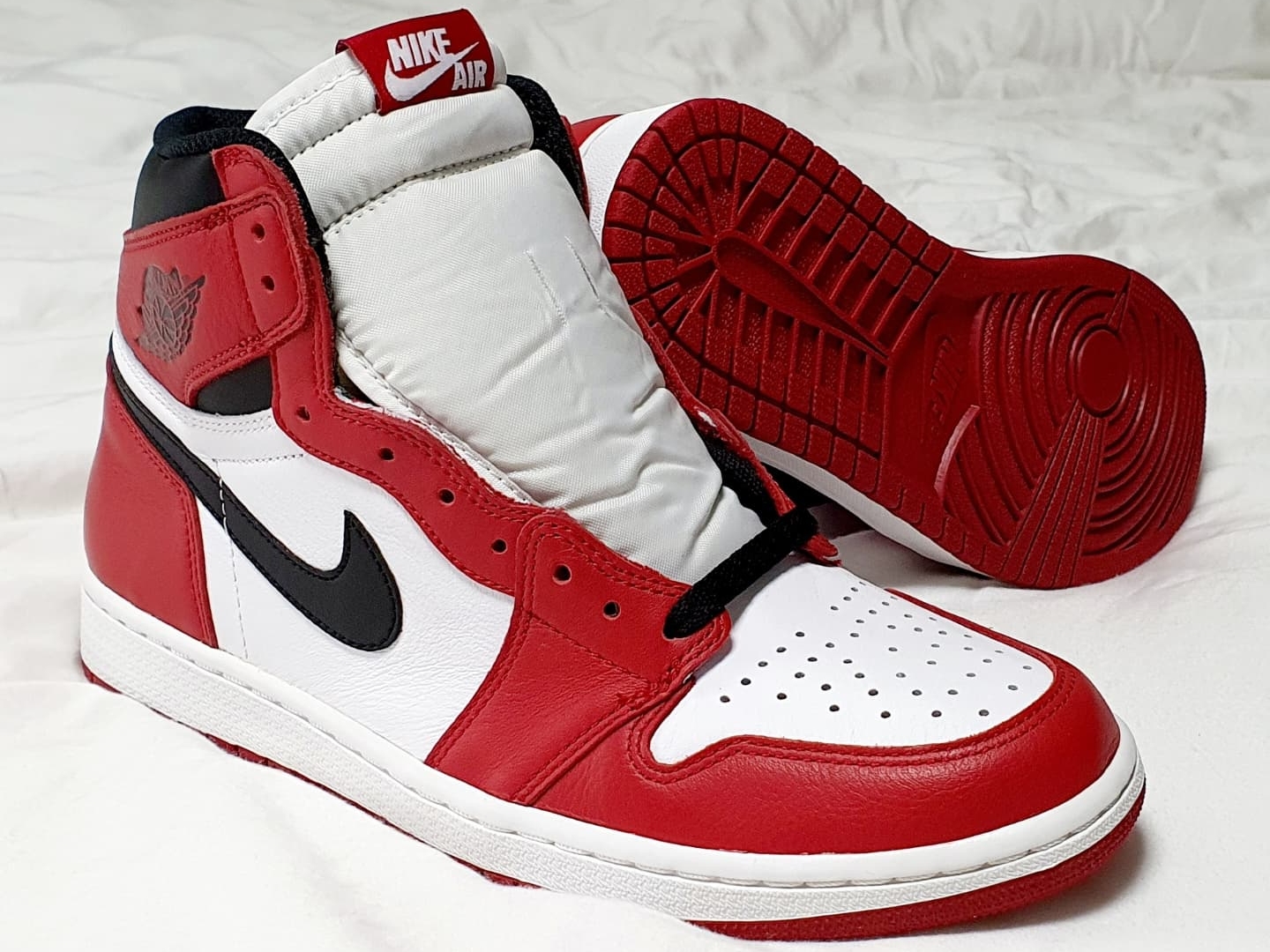 Jordan 1 Retro High OG Chicago 2015 착용 스타일 - 5