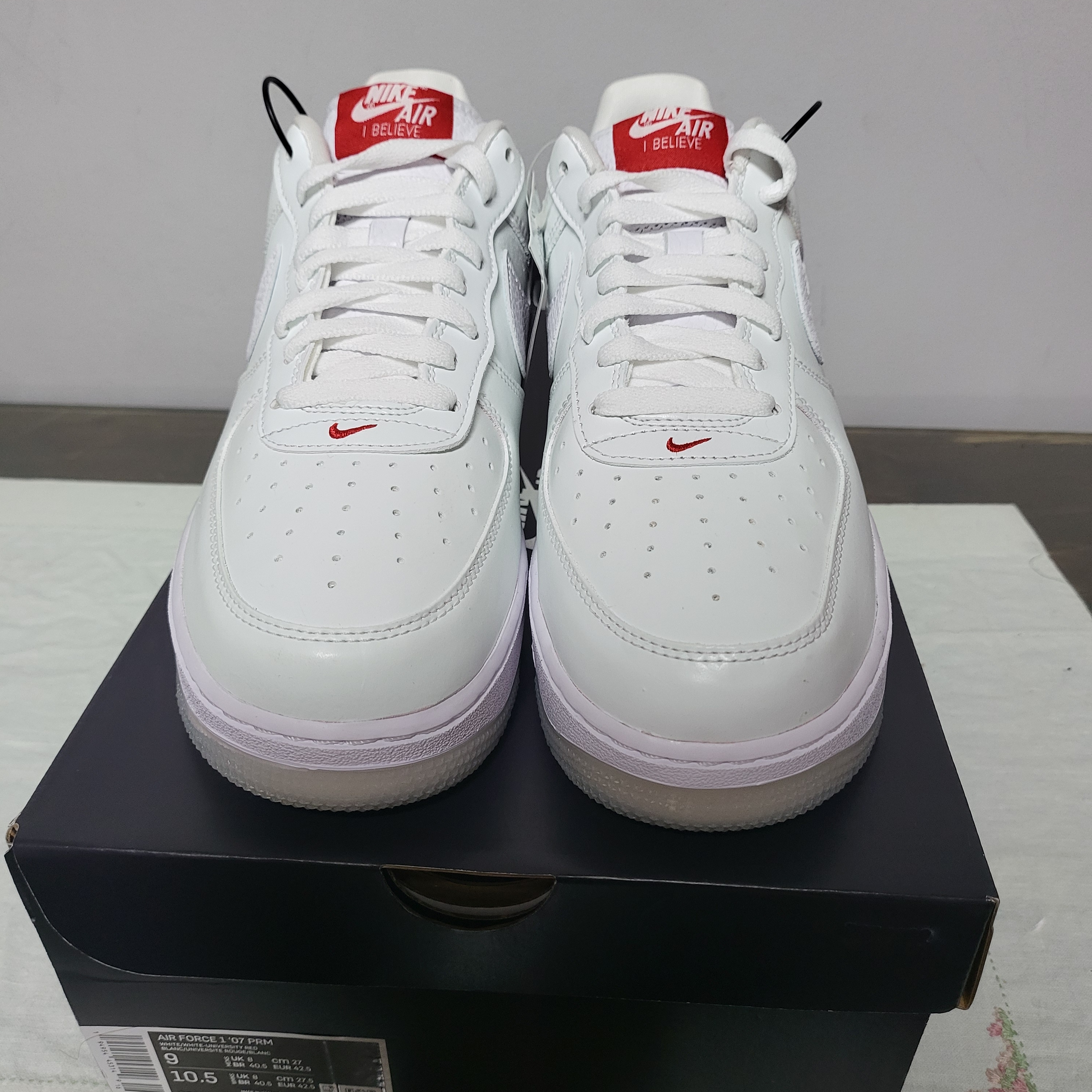 Nike Air Force 1 Low '07 PRM I Believe 착용 스타일 - 2