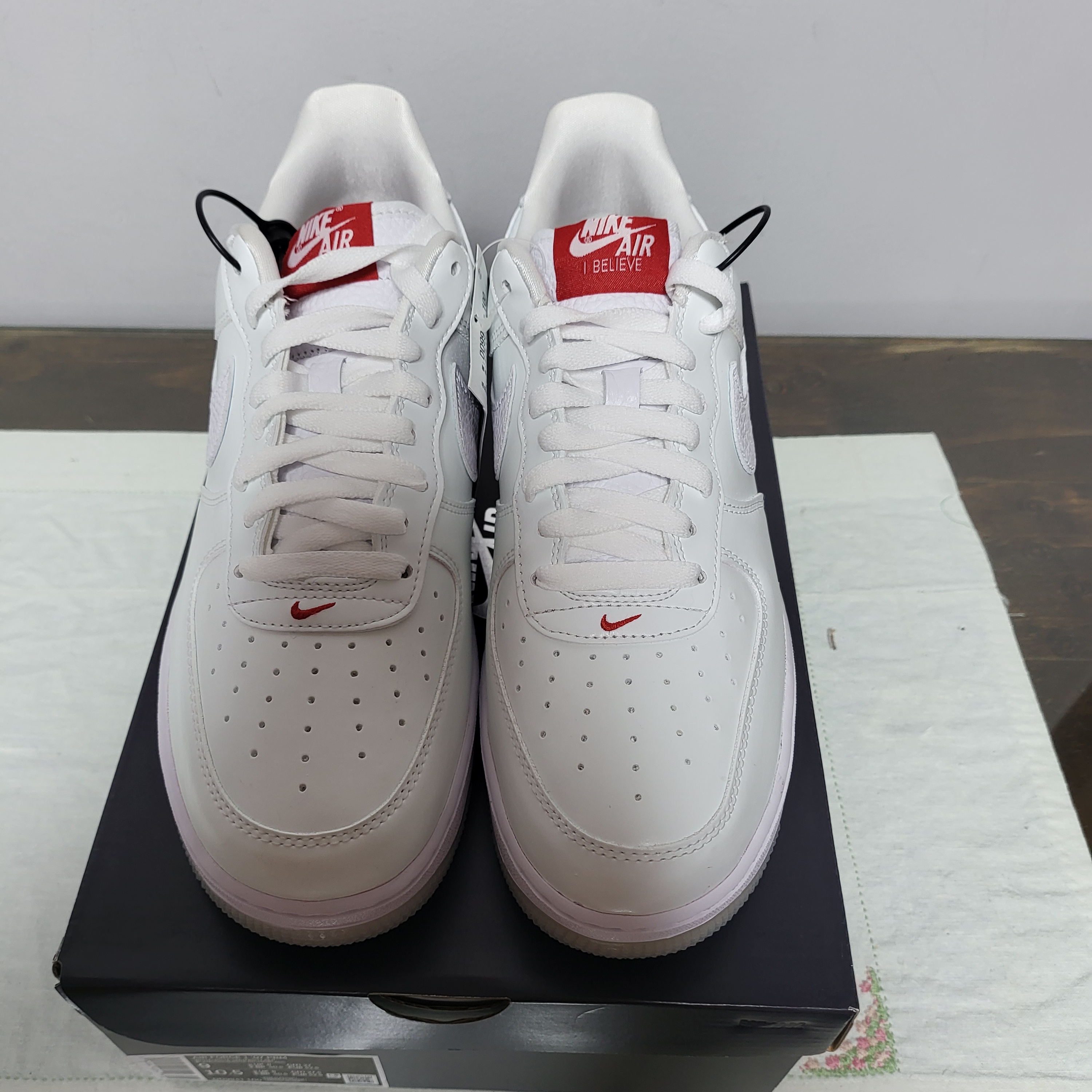 Nike Air Force 1 Low '07 PRM I Believe 착용 스타일 - 1