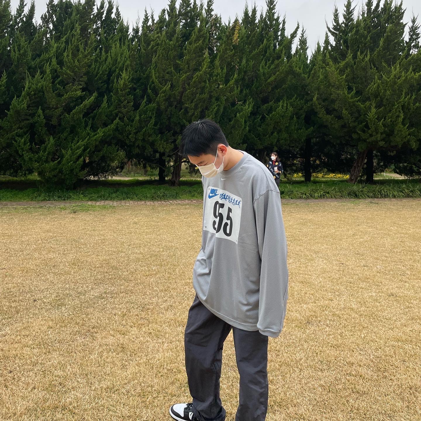 Nike x Cactus Plant Flea Market L/S Jersey Grey - US/EU, Nike x Stussy Beach Pants Off Noir 착용 스타일