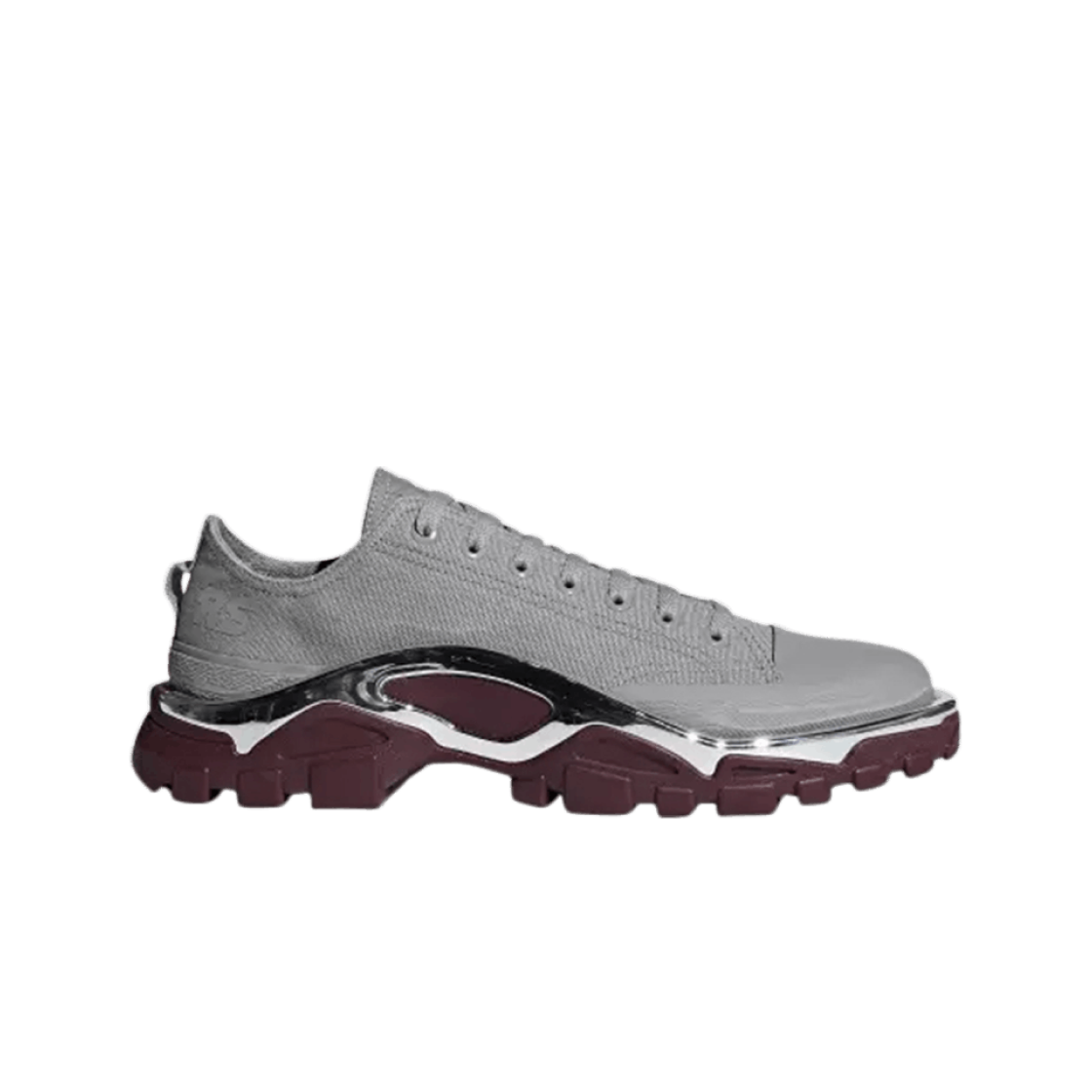 아디다스 x 라프 시몬스 디트로이트 러너 그레이 마룬(Adidas x Raf Simons Detroit Runner Grey Maroon)