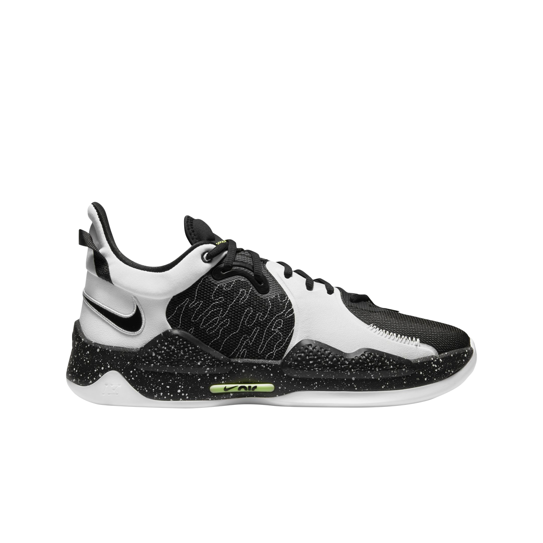 나이키 PG 5 EP 블랙 화이트 볼트(Nike PG 5 EP Black White Volt)