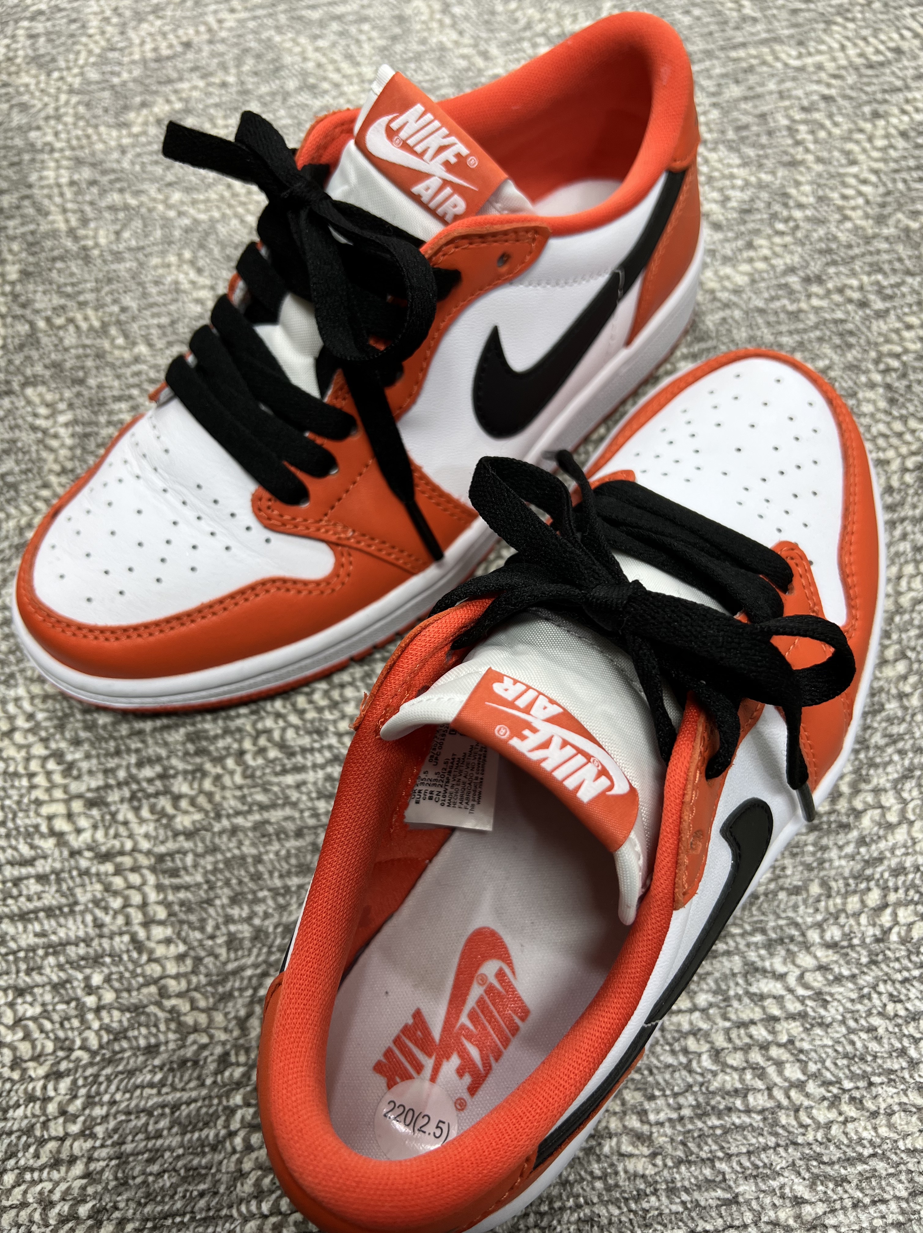 (W) Jordan 1 Low OG Starfish 착용 스타일