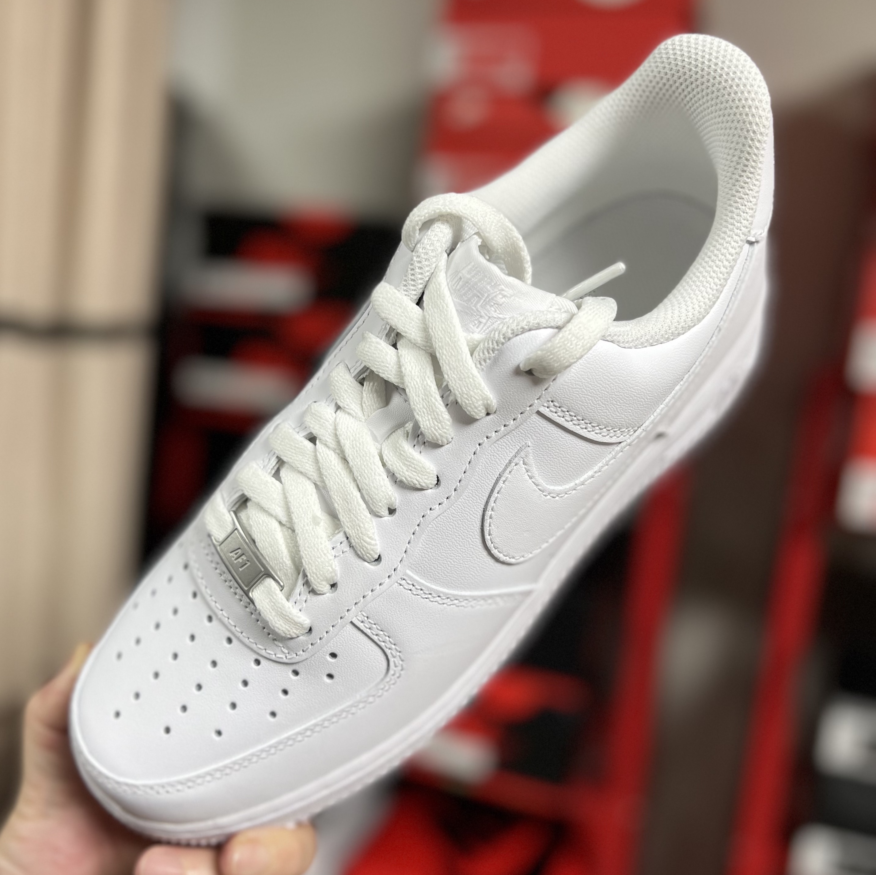 Nike Air Force 1 '07 Low White 착용 스타일 - 1