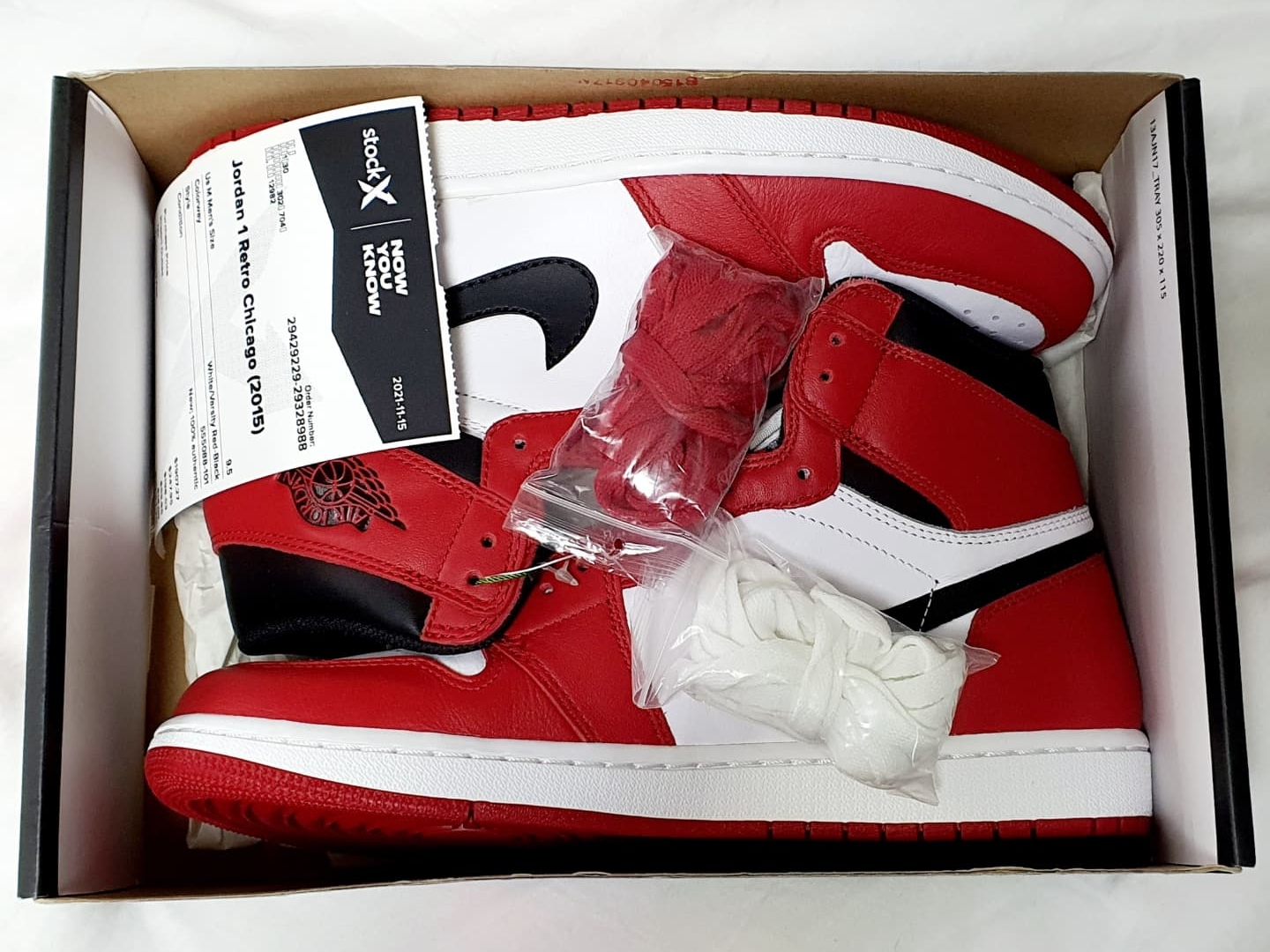 Jordan 1 Retro High OG Chicago 2015 착용 스타일 - 2