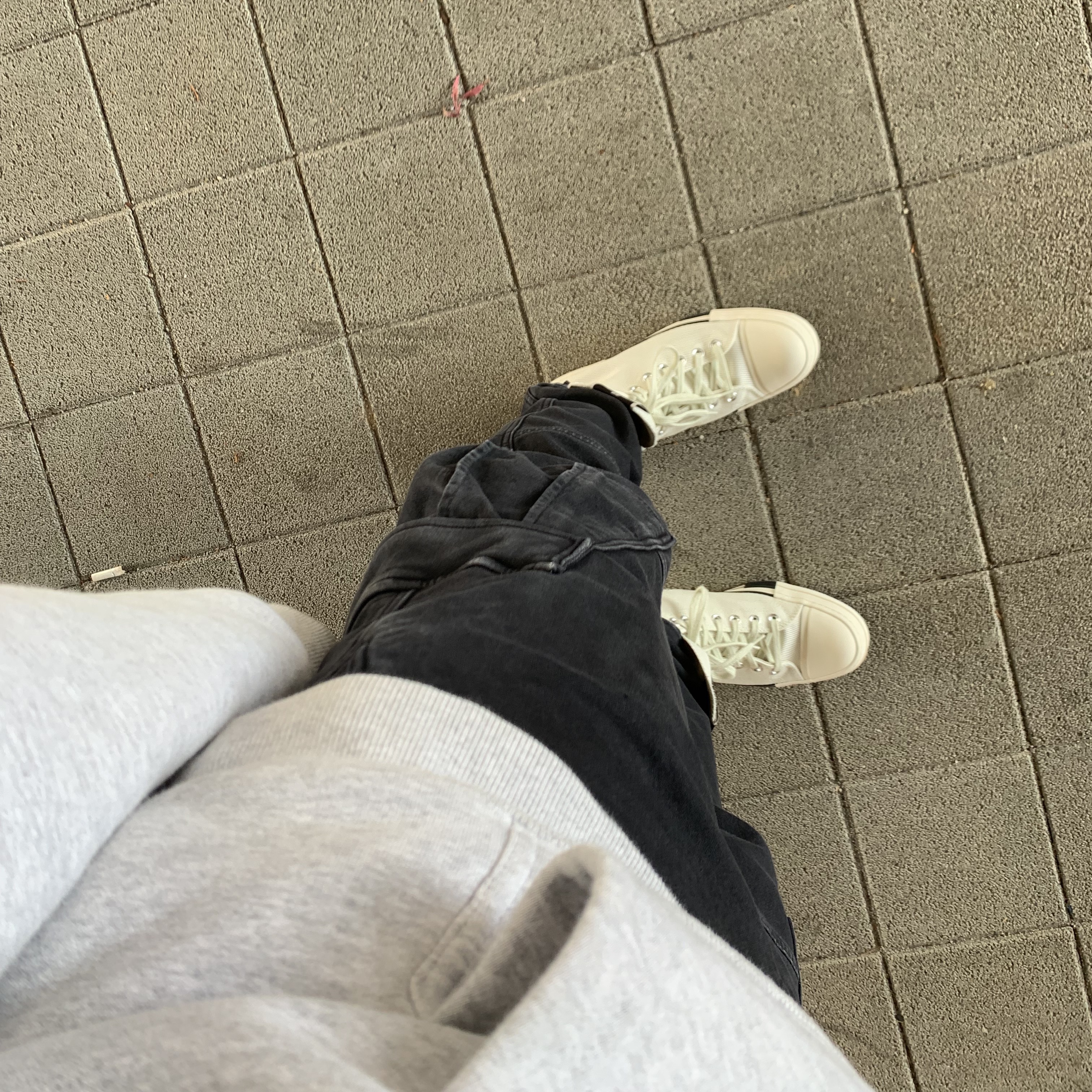 Converse x Drkshdw Drkstr Chuck 70 High Lily White 착용 스타일 - 1