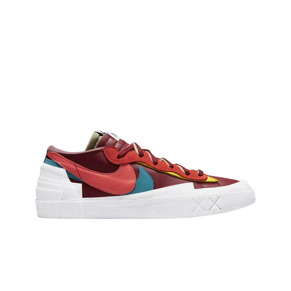 나이키 x 사카이 x 카우스 블레이저 로우 팀 레드(Nike x Sacai x Kaws Blazer Low Team Red)