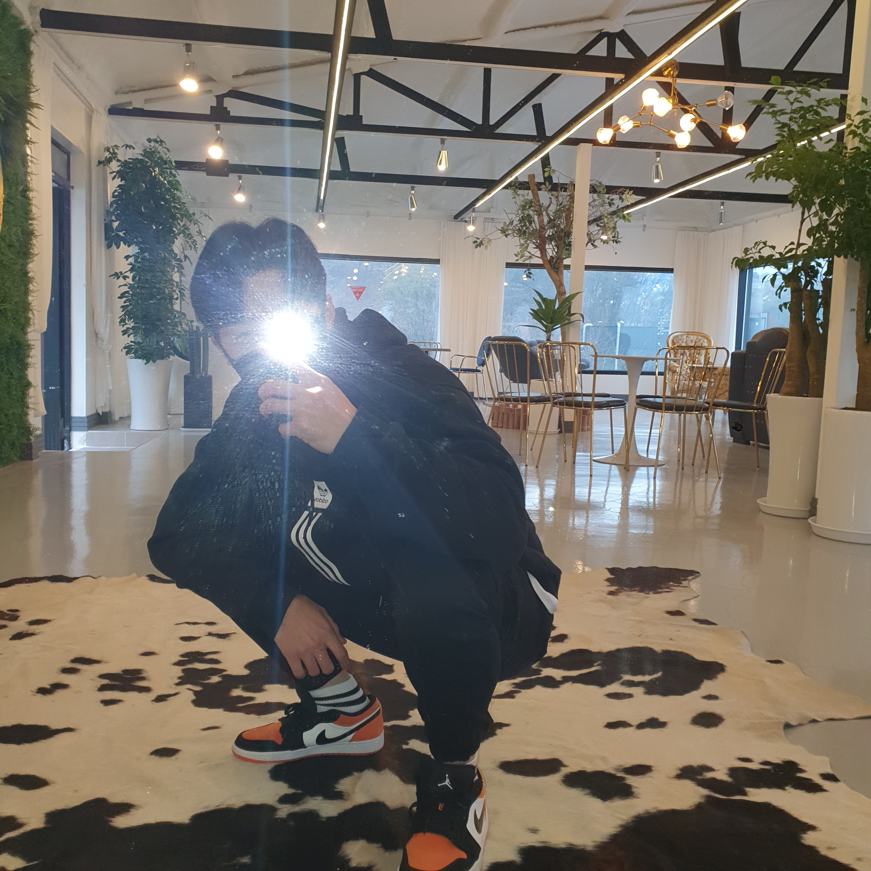 Jordan 1 Low Shattered Backboard 착용 스타일 - 1