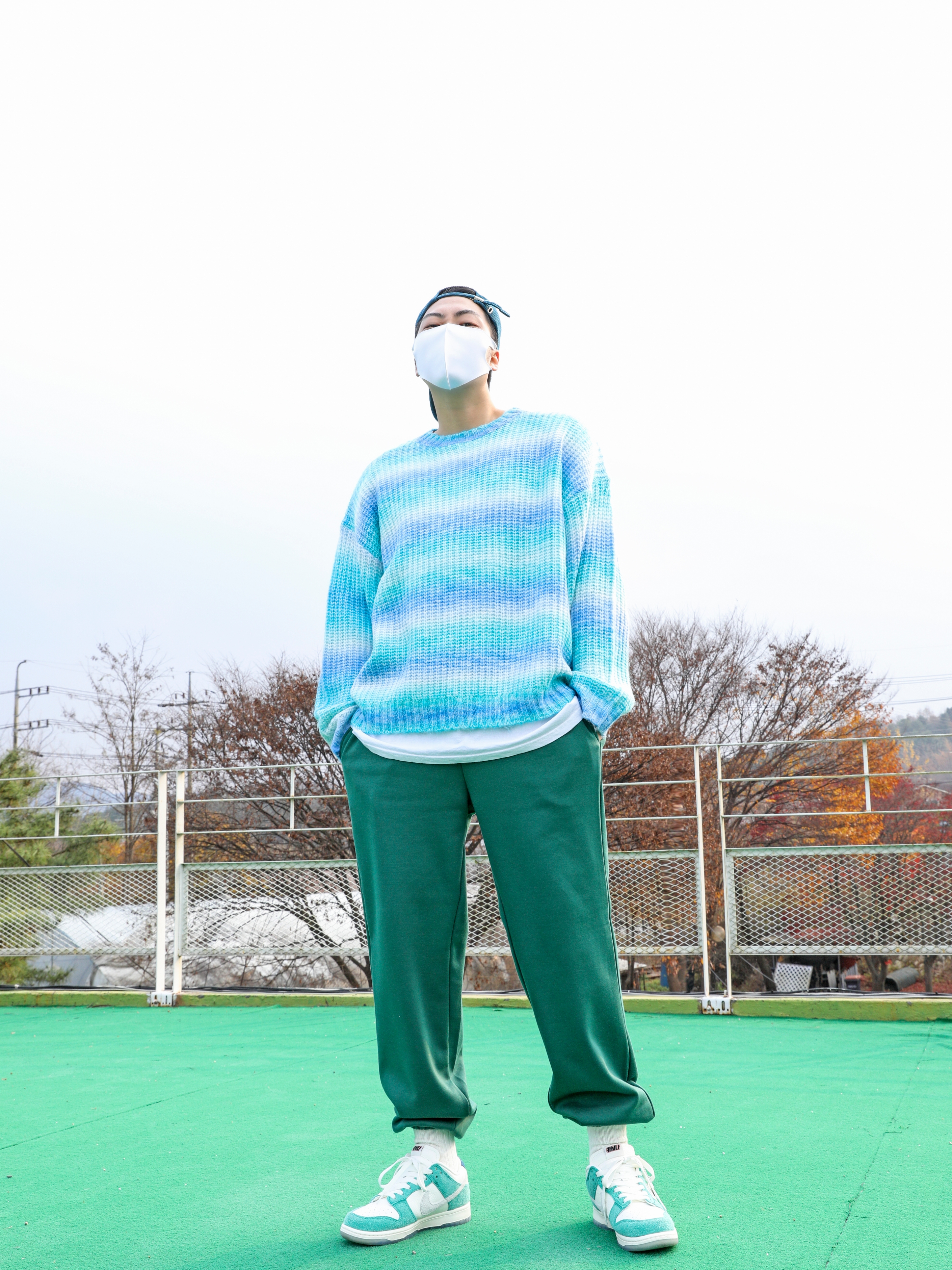 Nike x Kasina Dunk Low Road Sign - Kasina Exclusive 착용 스타일 - 3